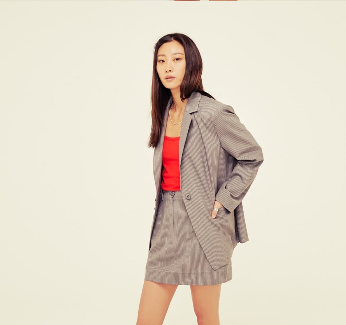 미스치프 mode setup 모드 셋업 자켓 + 스커트 상품이미지2