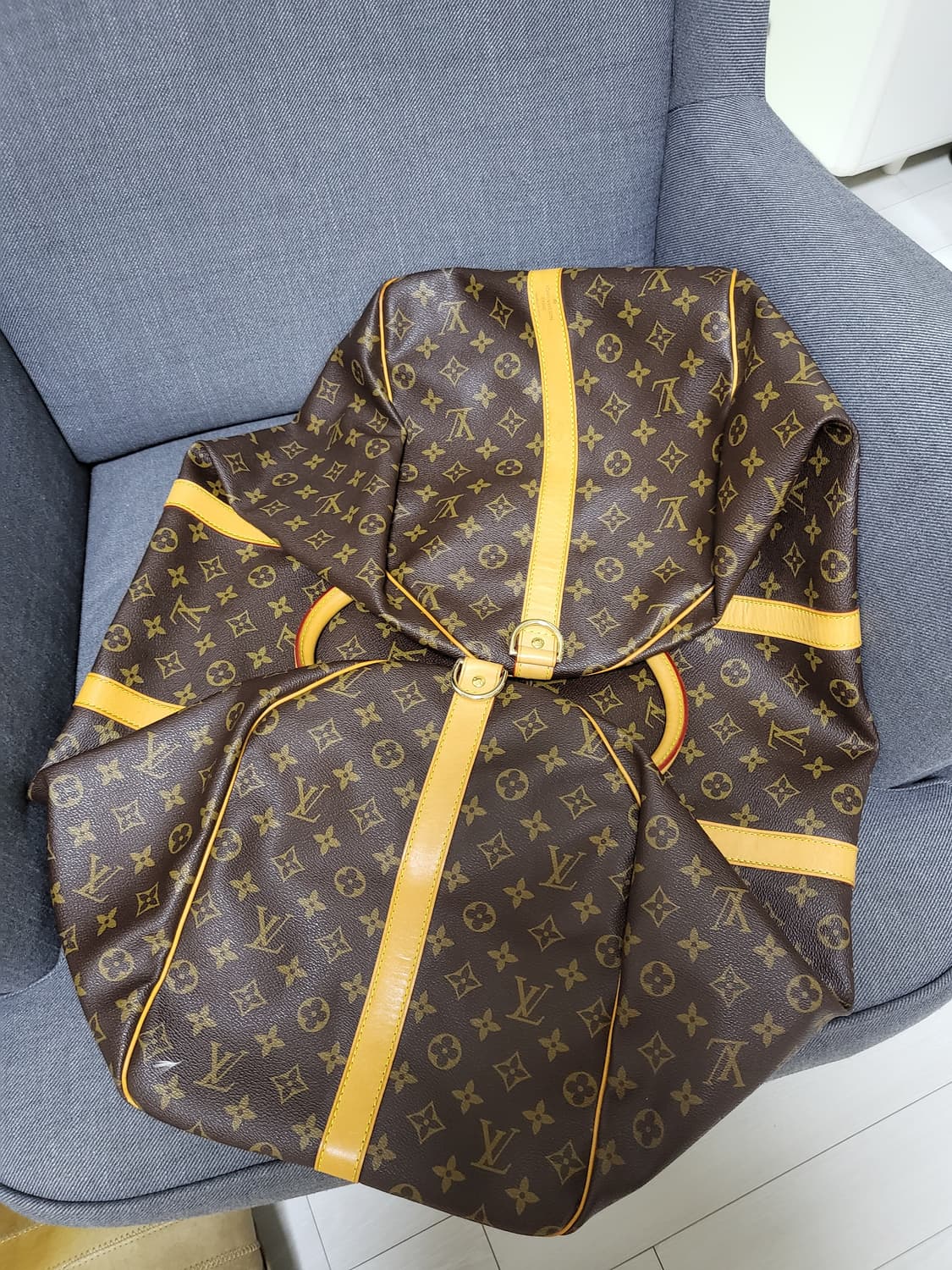 *정품*루이비통 모노그램  키폴 60 반둘리에 여행용 가방.새제품 상품이미지1