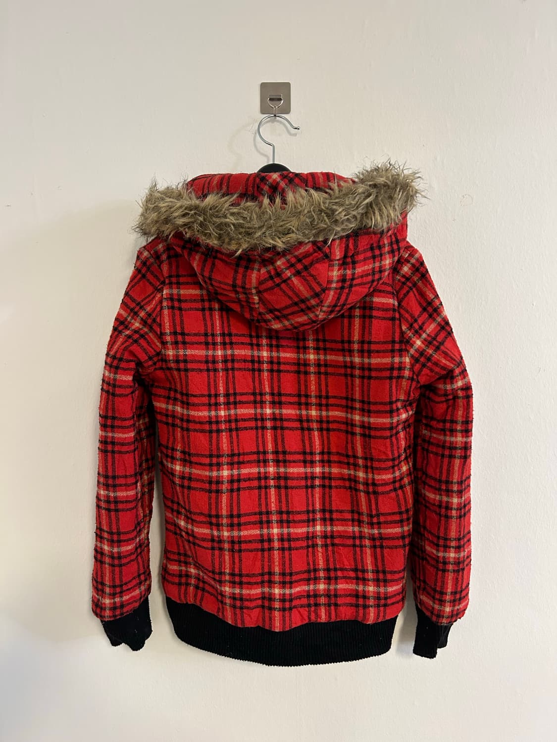 LIZ LISA DOLL 체크 리버서블 퍼후드 패딩 점퍼 상품이미지4