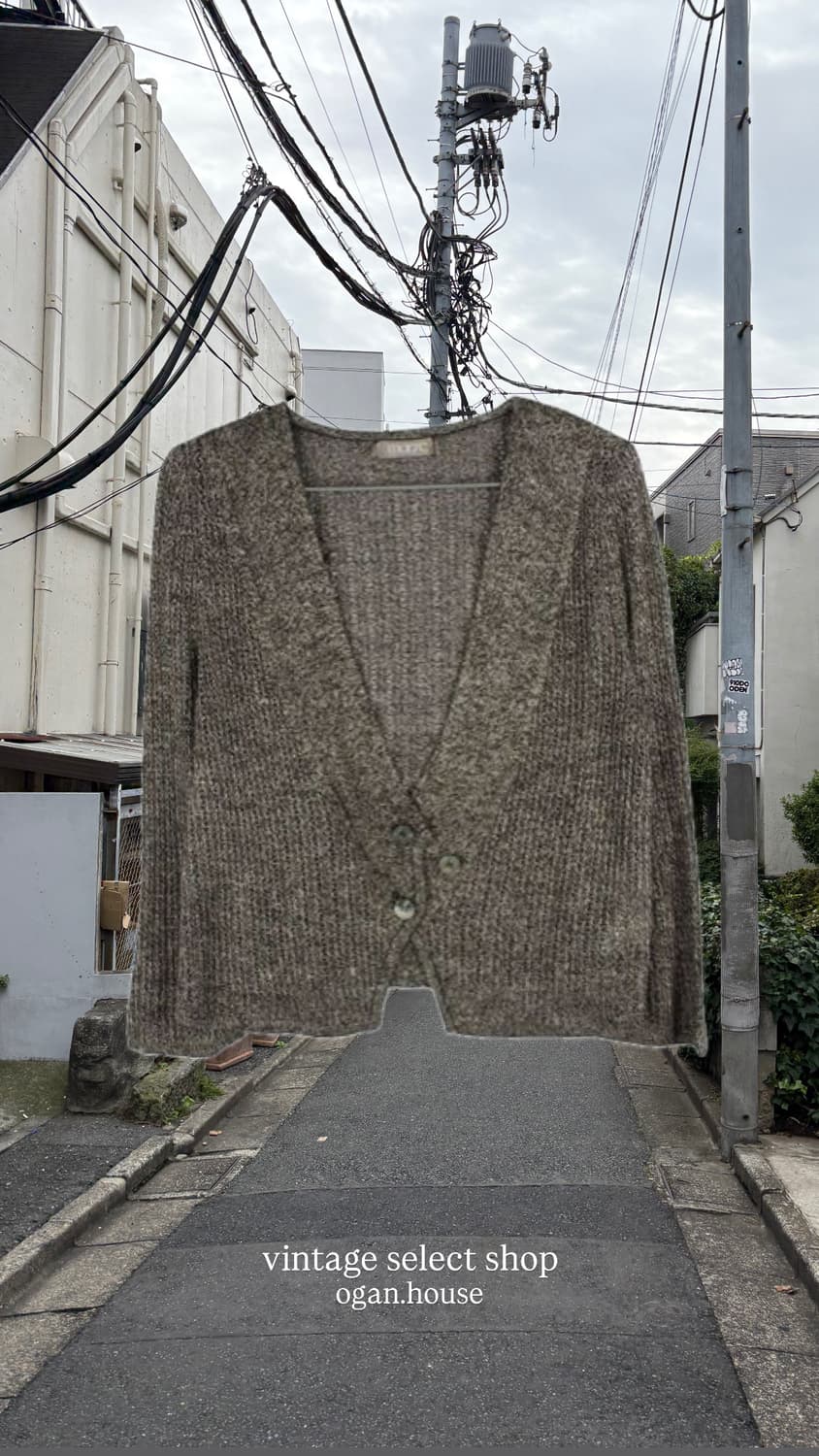 vintage rabbit cardigan 상품이미지1