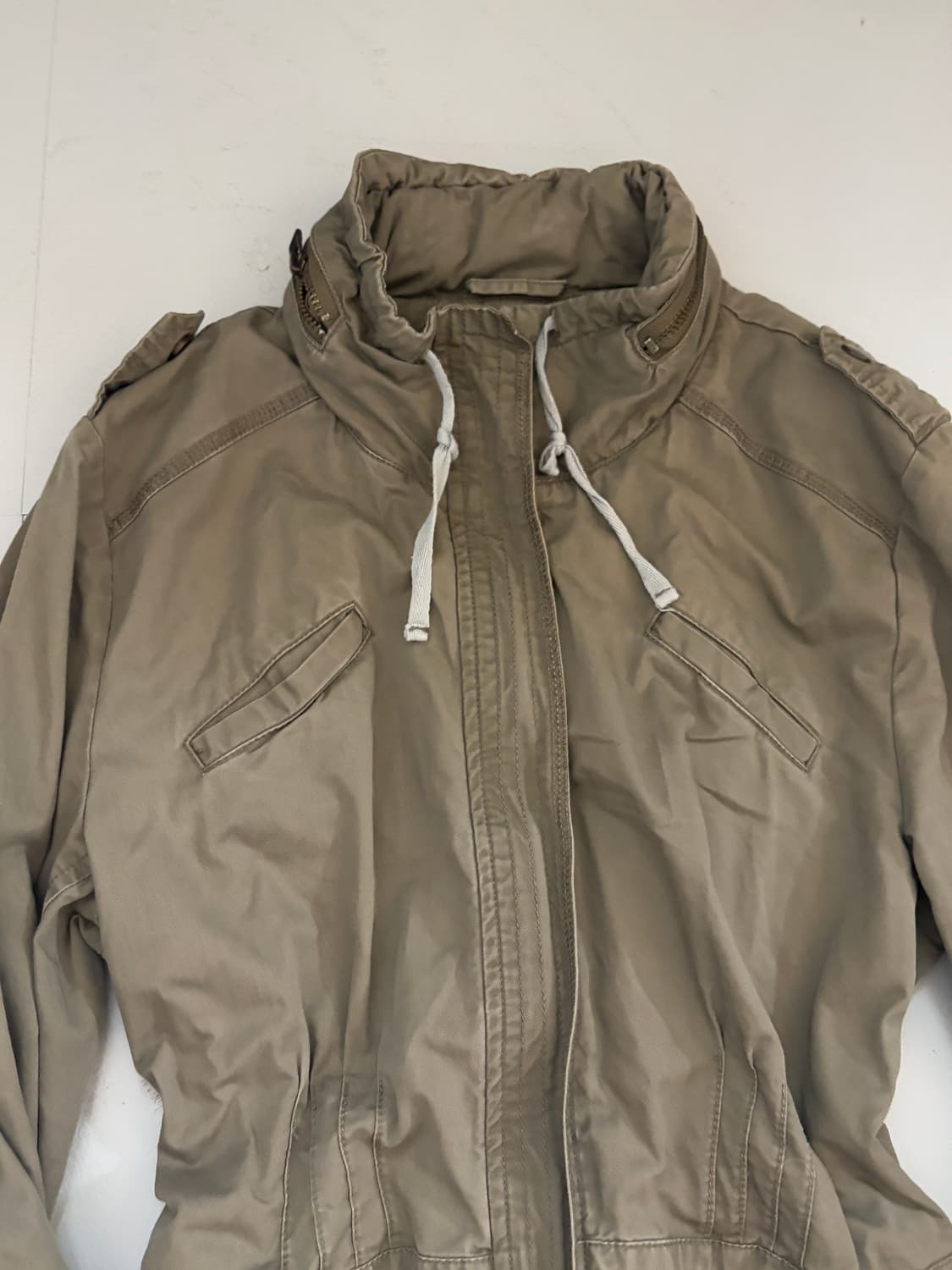 • Khaki Fishtail Bomber Jacket  상품이미지5