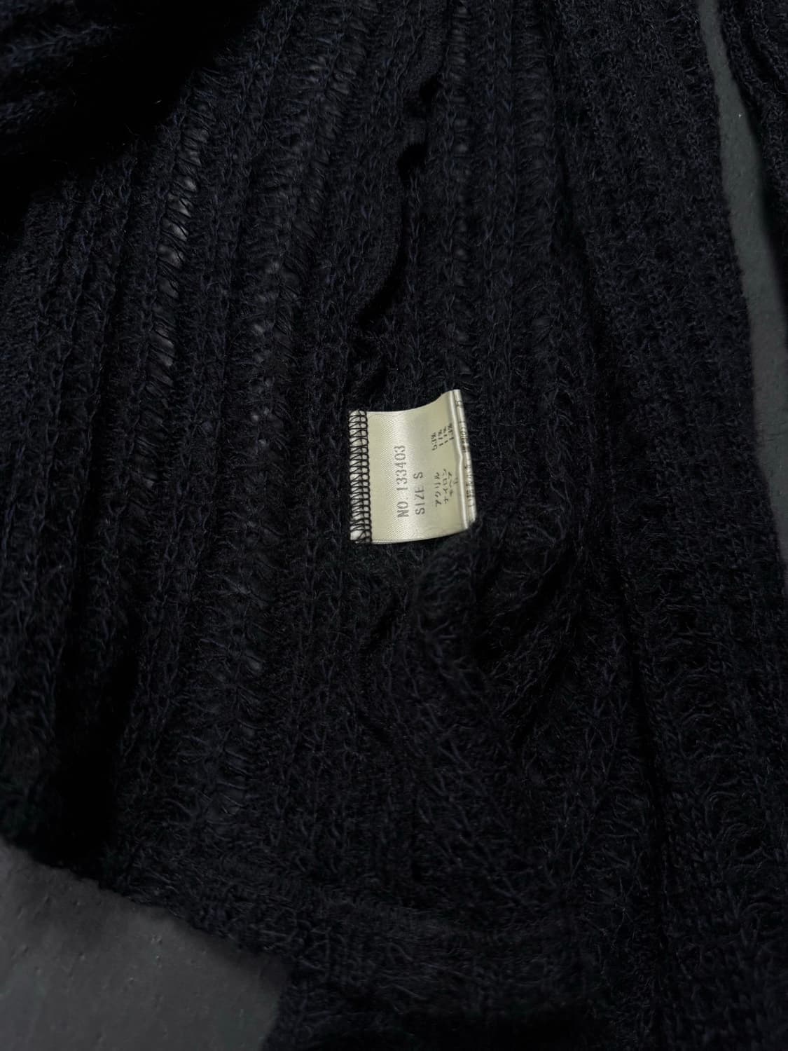 YASUYUKI ISHII OpenFront Layered Cadigan 상품이미지5