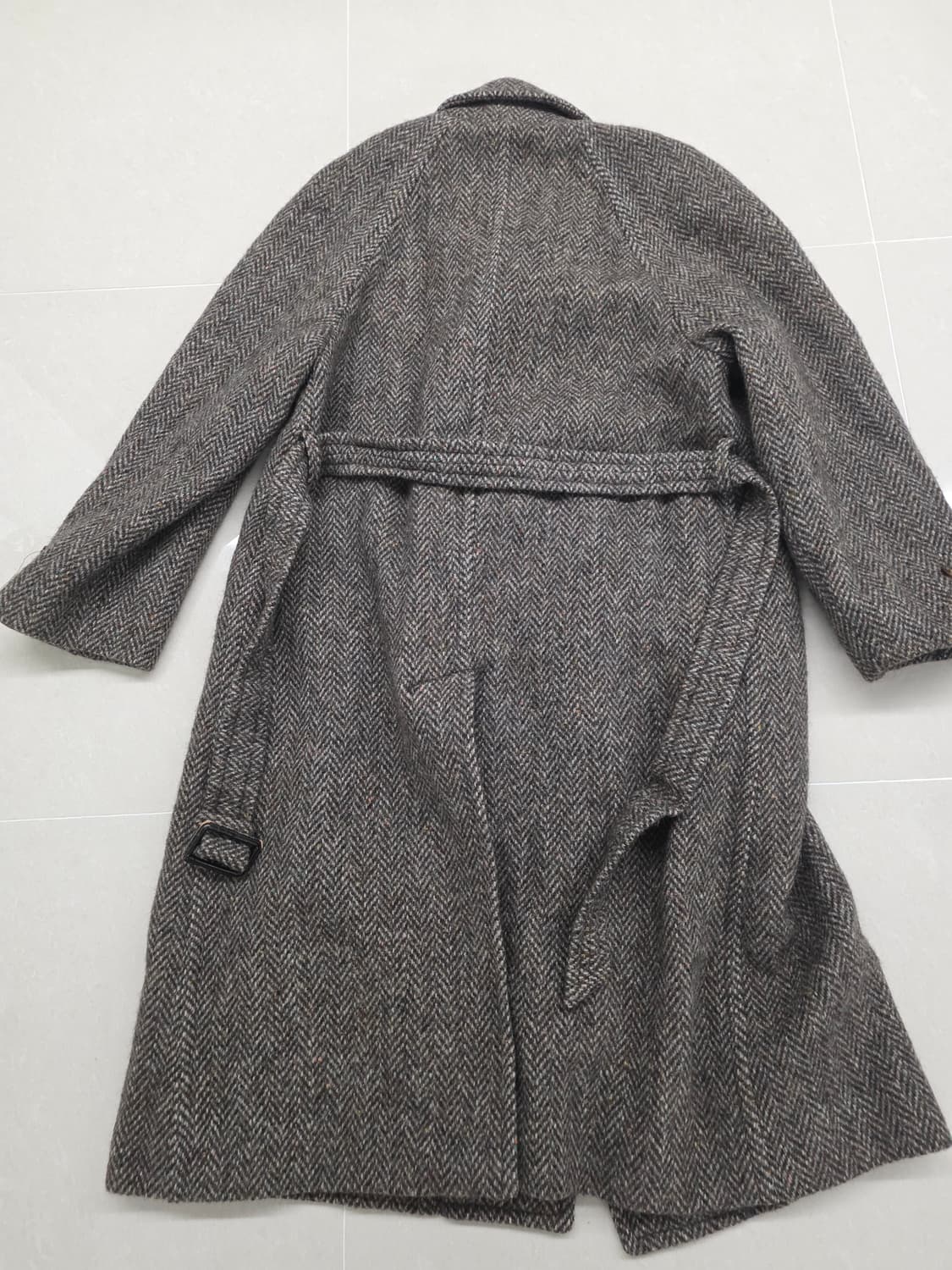 버버리 더블브레스트 트위드 코트 상품이미지2