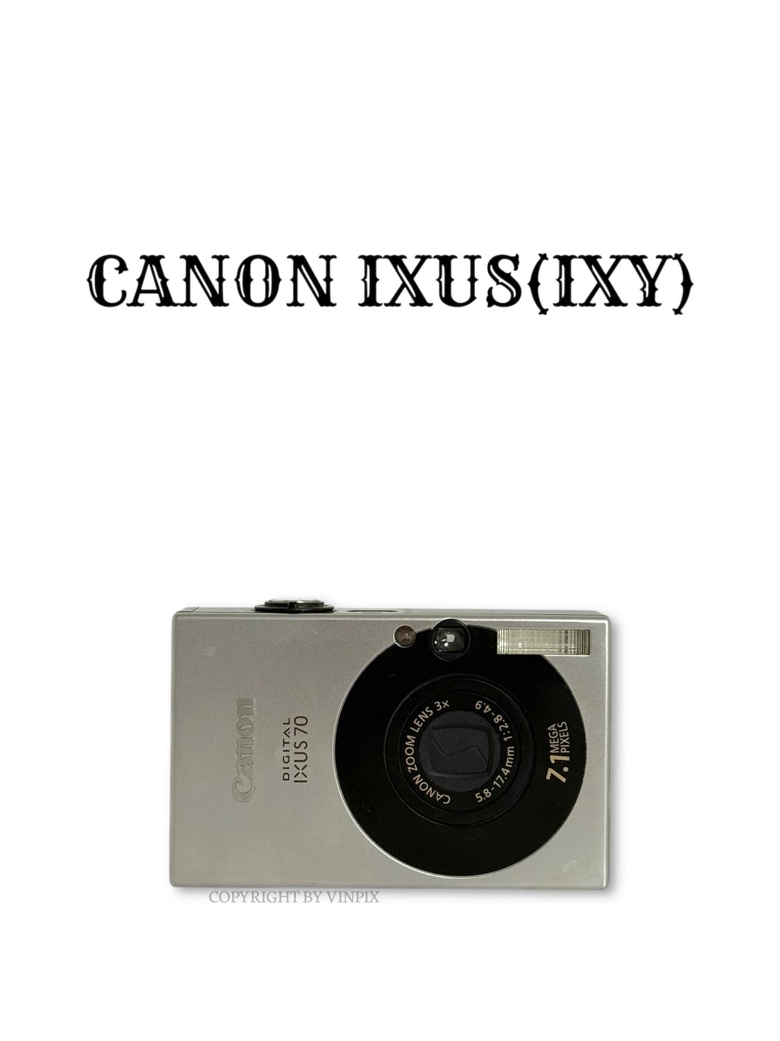 캐논 익서스 70(ixus 70) 디지털 카메라 디카 상품이미지1