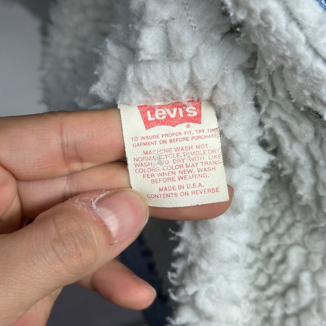 리바이스 80S 쉐르파 자켓 상품이미지5