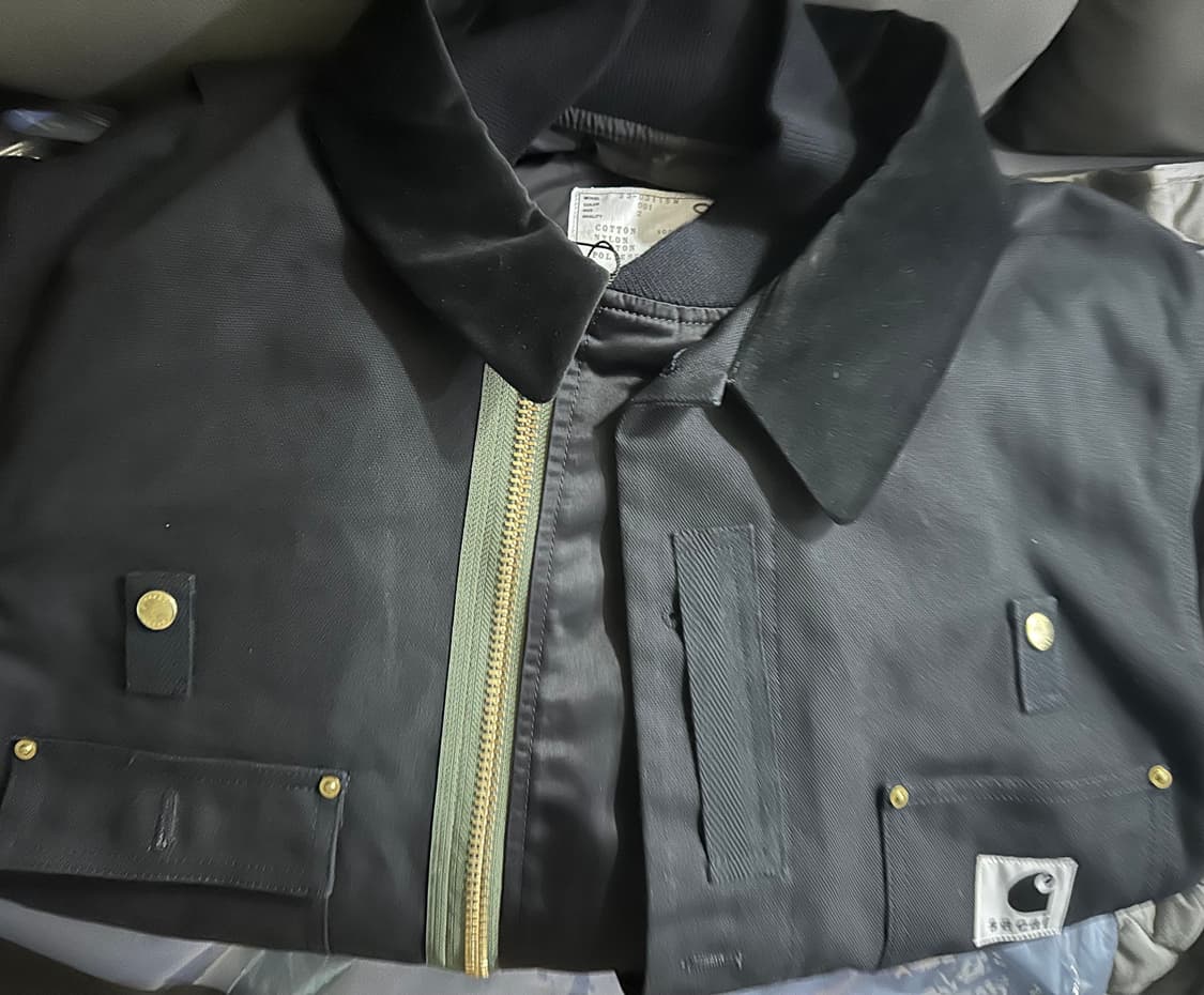 2 사카이 칼하트 ma-1 블랙 상품이미지2