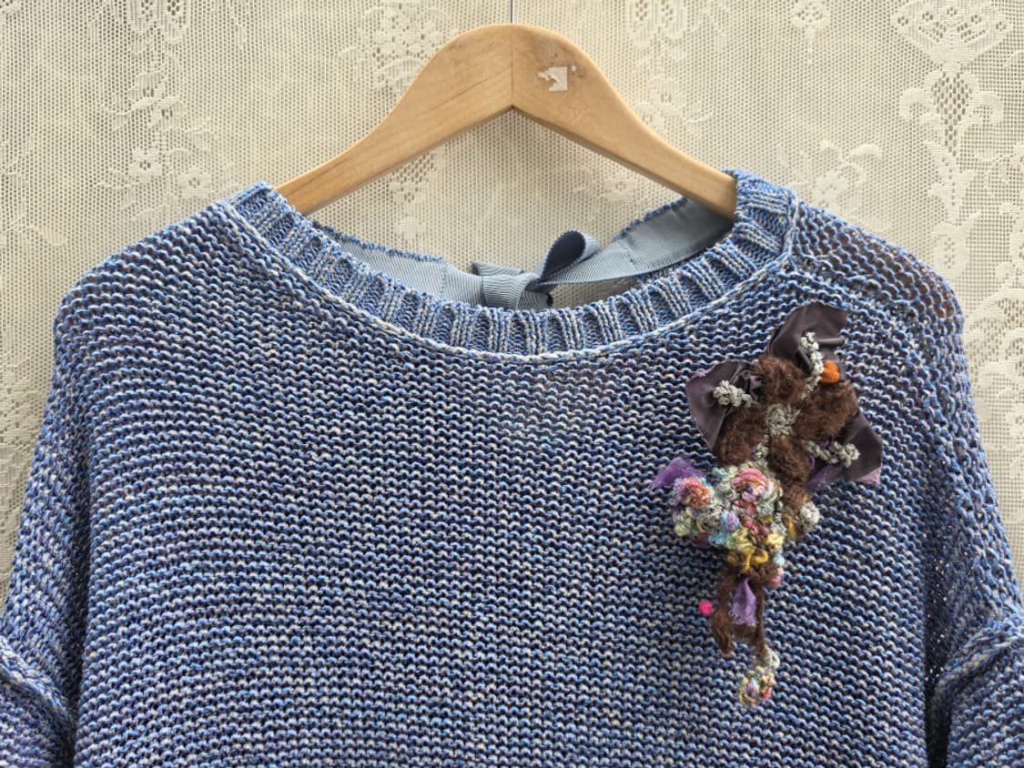 마렐라 여름 반팔 니트 상품이미지2