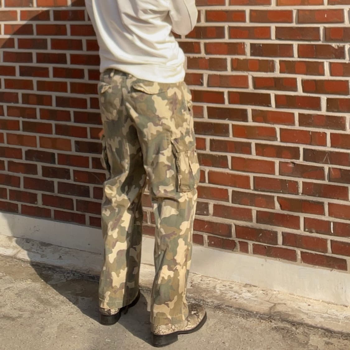 홀리에스터 밀리커리 카모 카고팬츠 상품이미지2