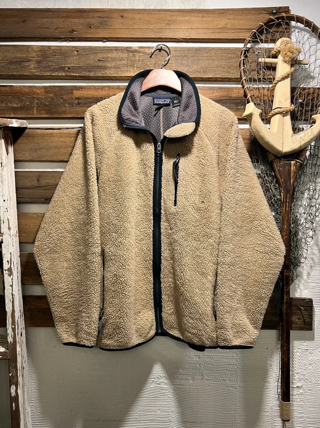 [L]90's 파타고니아 Made in USA 레트로 플리스 자켓 상품이미지1