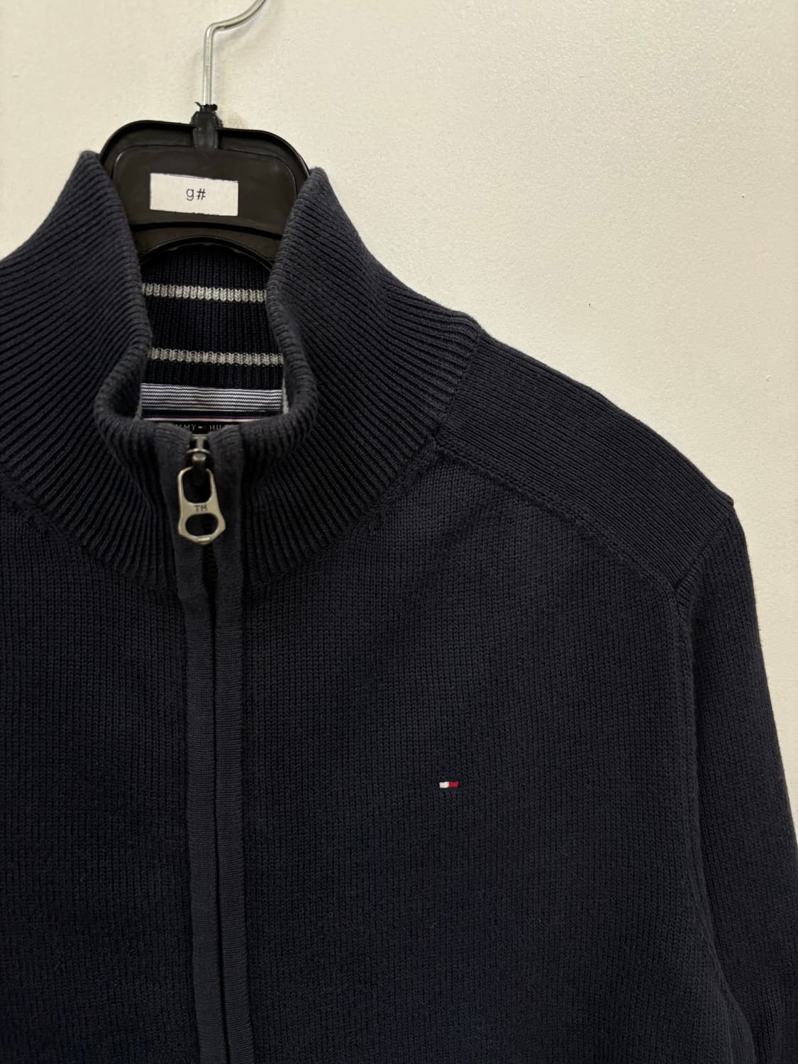 타미힐피거 울 니트집업 상품이미지2