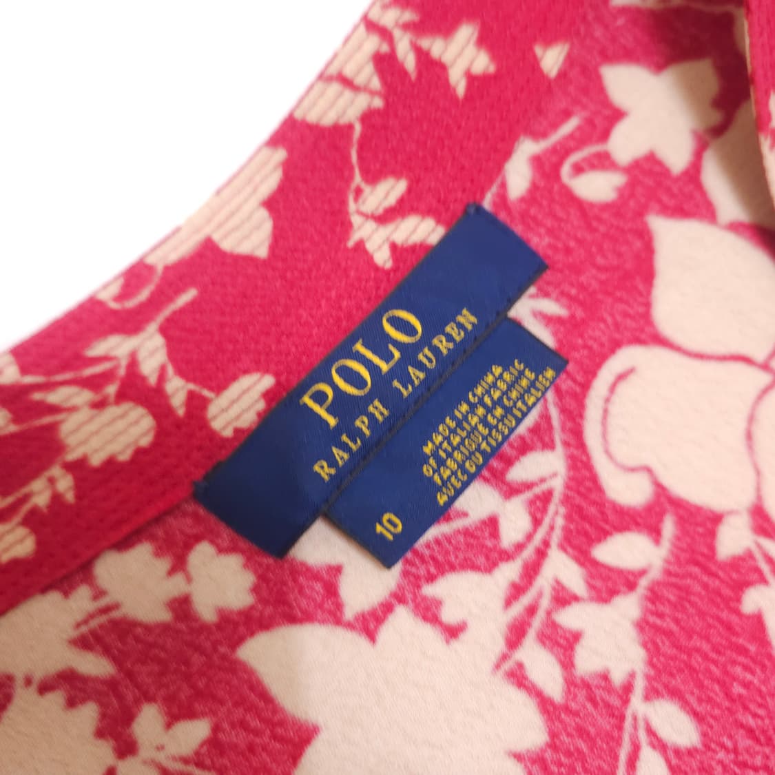 폴로 플로랄 맥시 랩 원피스 상품이미지5