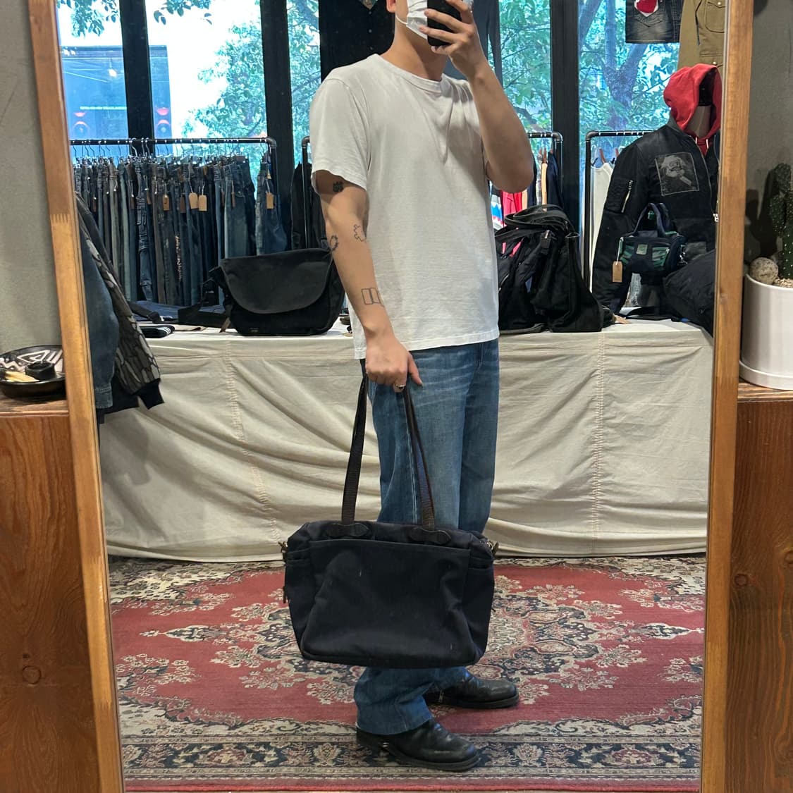 FILSON 필슨 261 네이비 토트백 숄더백 가방 상품이미지10
