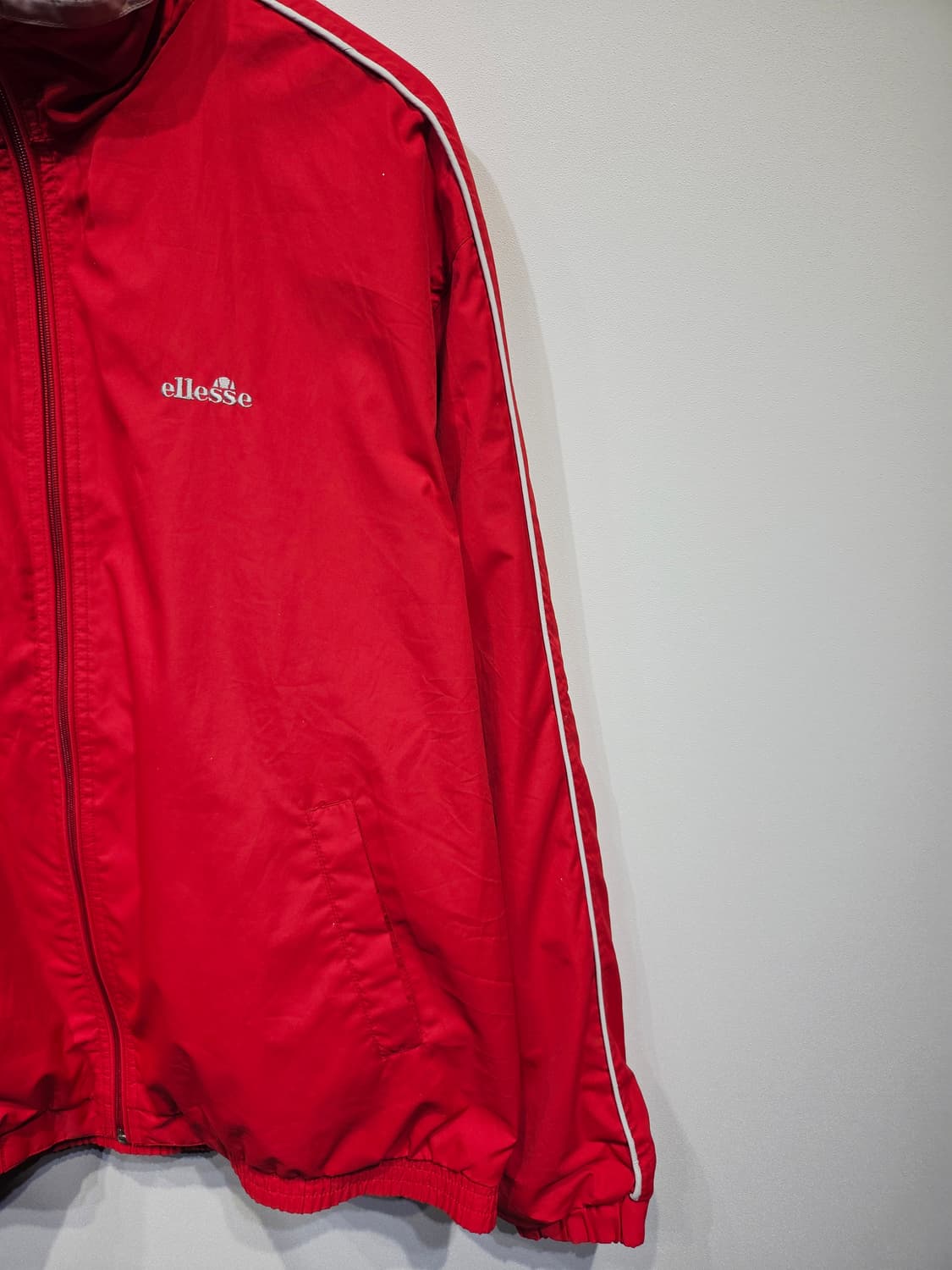 Ellesse 레드 빈티지 윈드브레이커 트랙 재킷_105 상품이미지4
