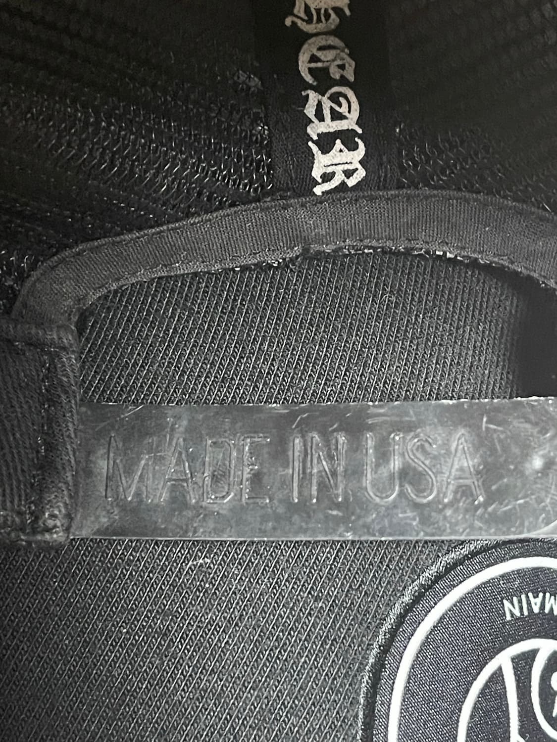 크롬하츠 블랙 패치 메쉬캡 상품이미지5