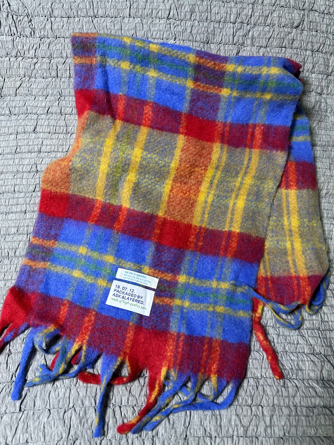 ASK&LAYERED 머플러 상품이미지5