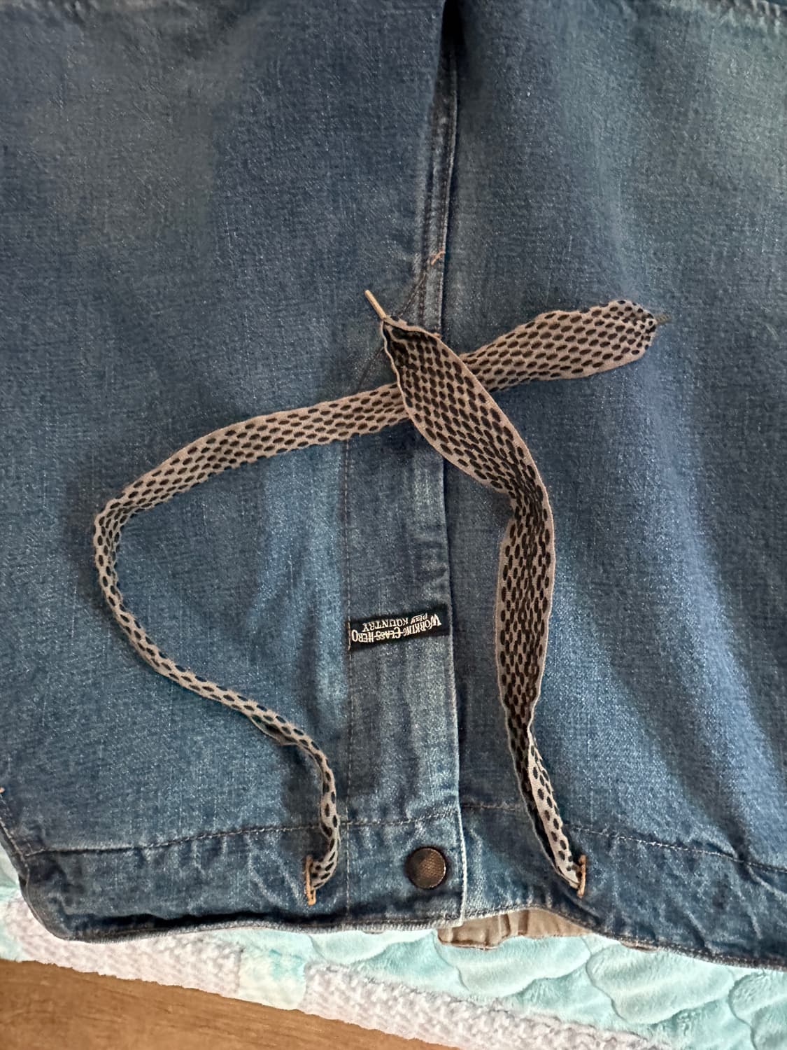 캐피탈 14oz 데님 셔벨 버기 [2사이즈] 상품이미지9