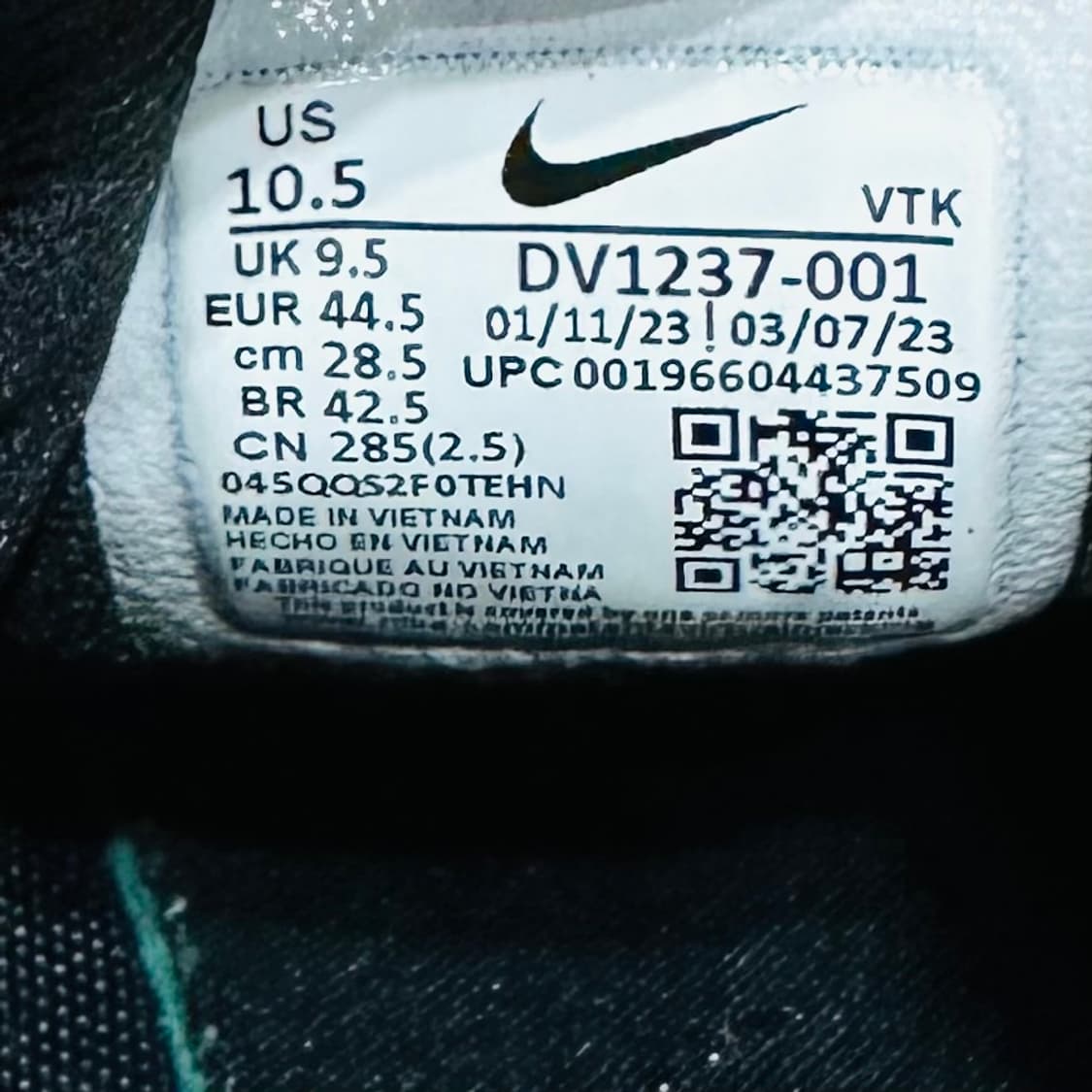 285) 나이키 운동화 남성 남자 런닝화 모티바 블랙 화이트 상품이미지8