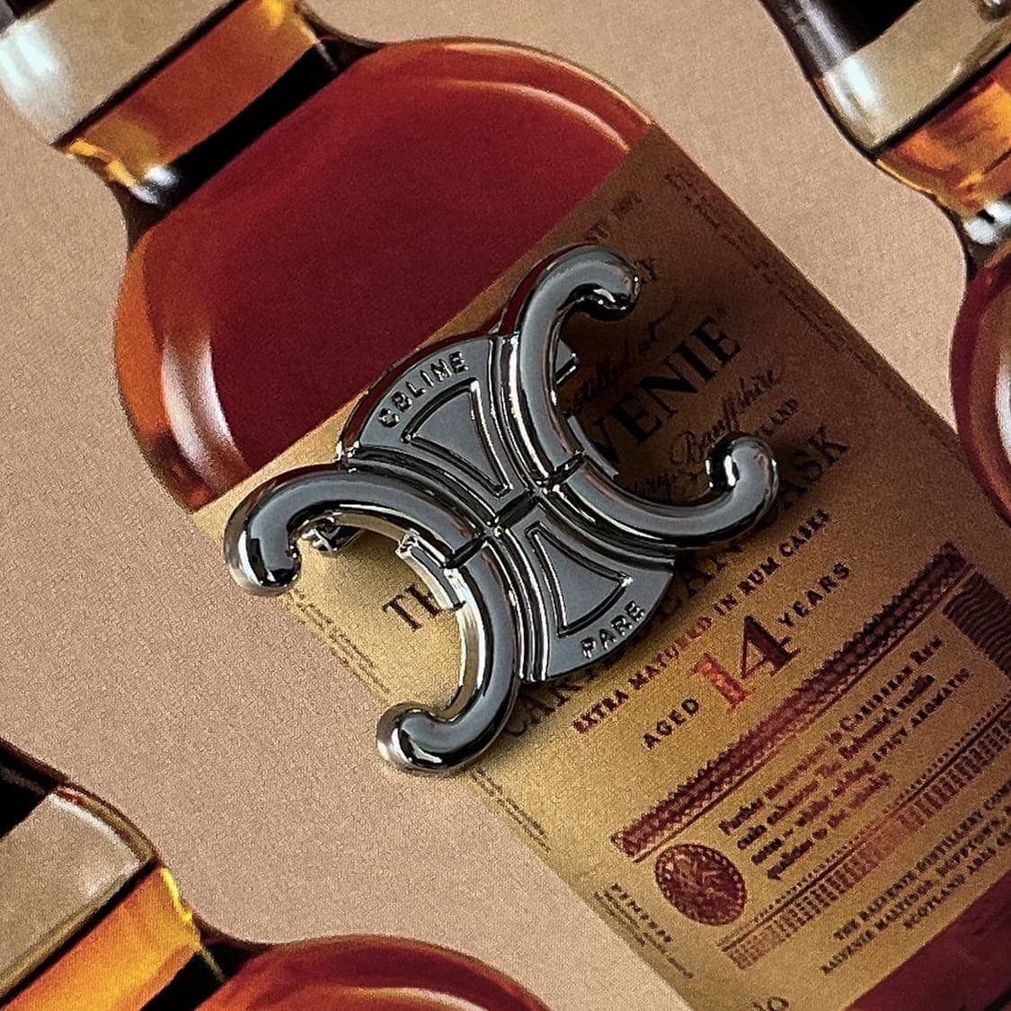 셀린느 트라이엄프 실버 브로치  상품이미지3