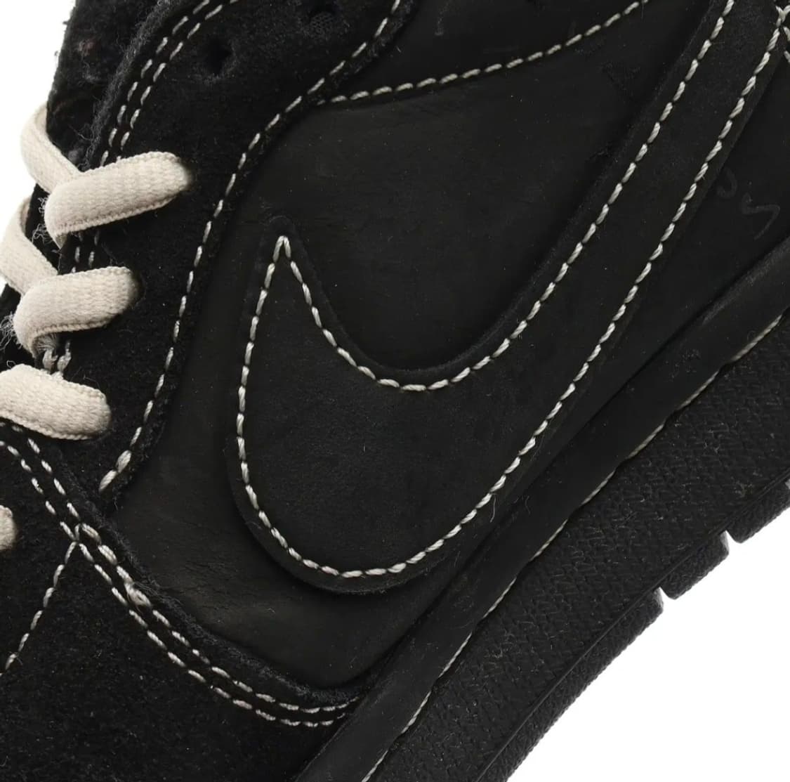 조던 1 x 트래비스 스캇 레트로 로우 OG SP 블랙 팬텀 상품이미지7