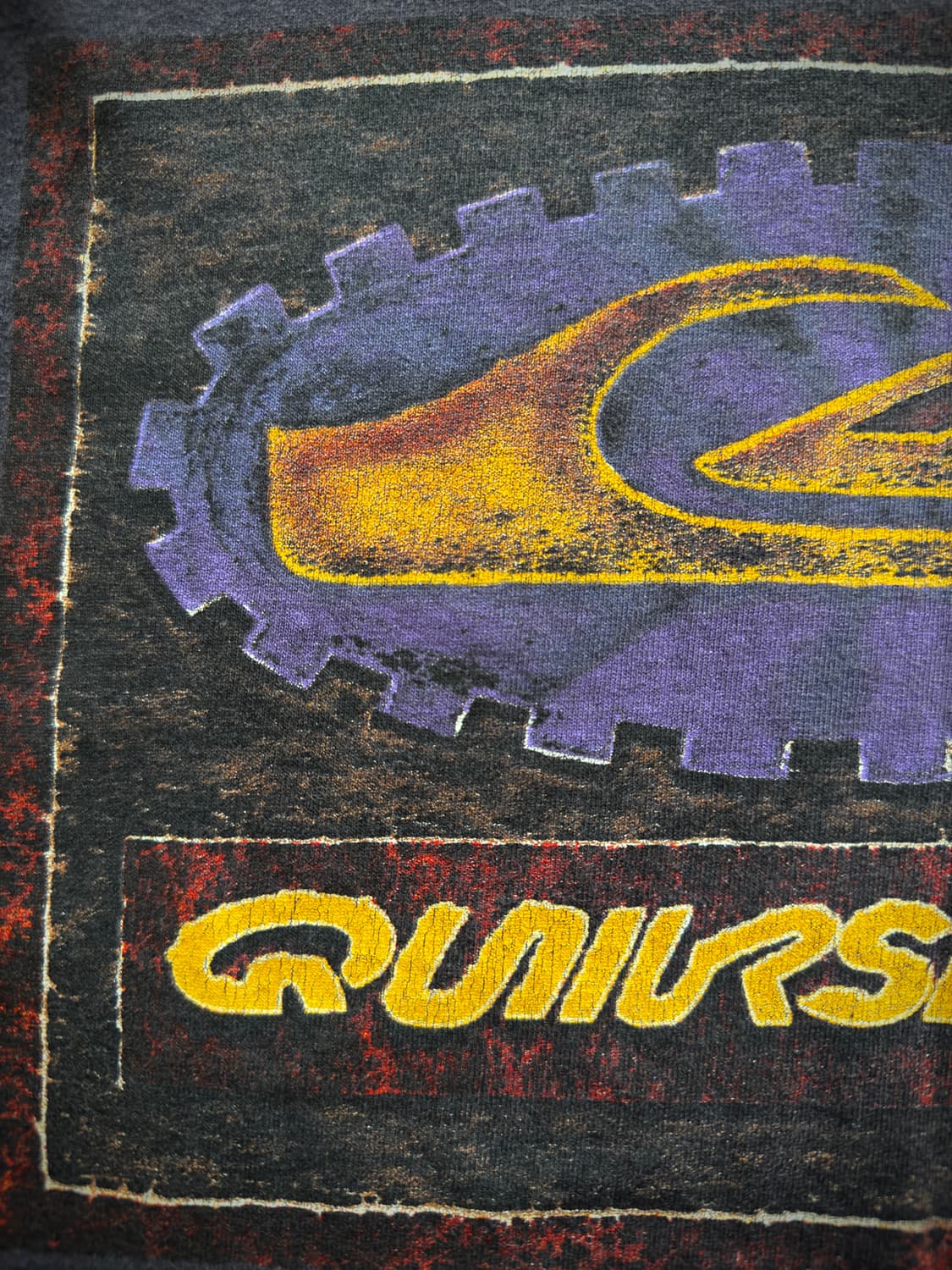 90s Quiksilver SunFaded Graphic T shirt 상품이미지4
