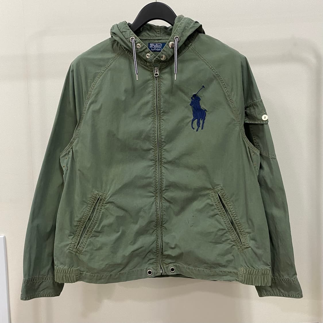 폴로 랄프로렌 빅포니 후드 밀리터리 자켓 상품이미지1