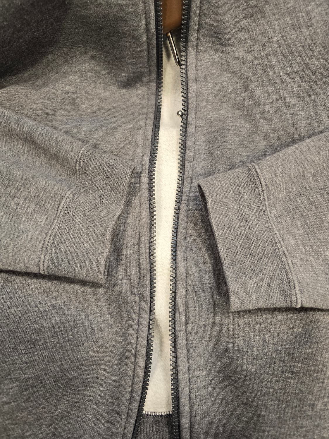 나이키 기모 회색 후드집업 자켓 M(95) 상품이미지7