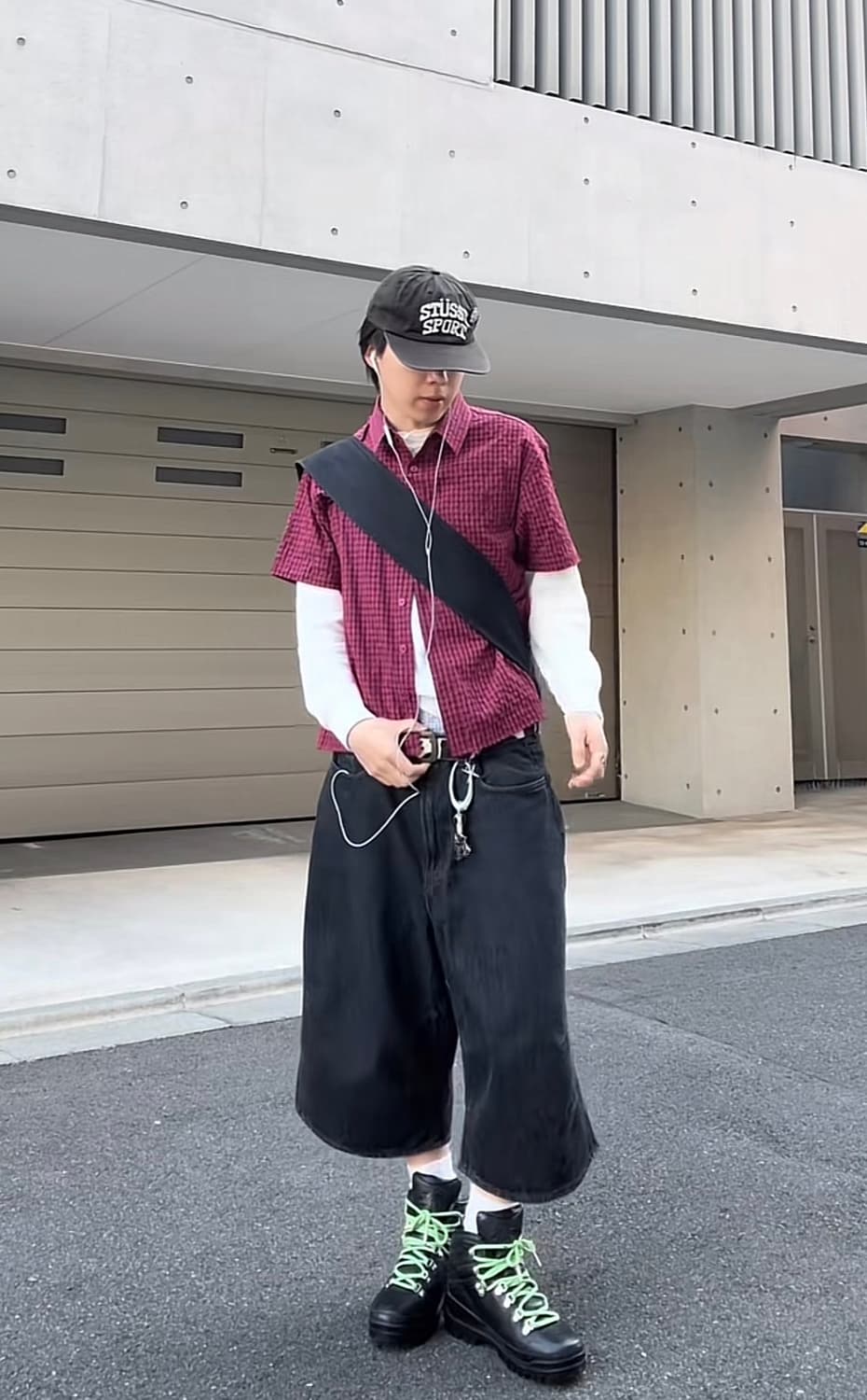 Beams 데님 반바지 상품이미지2