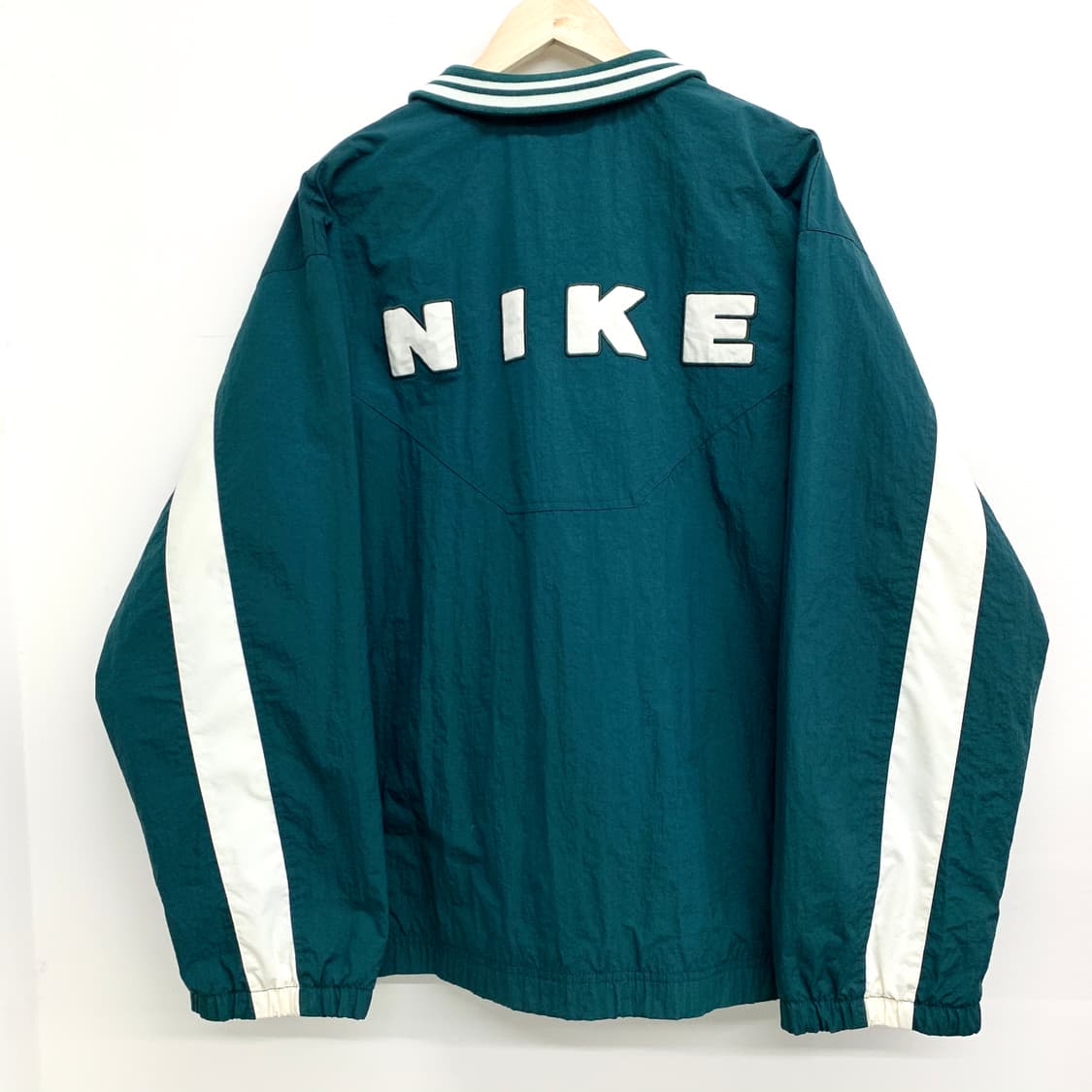 나이키 제팬 라인 스우시 그린 나일론 풀오버 아노락 상품이미지6
