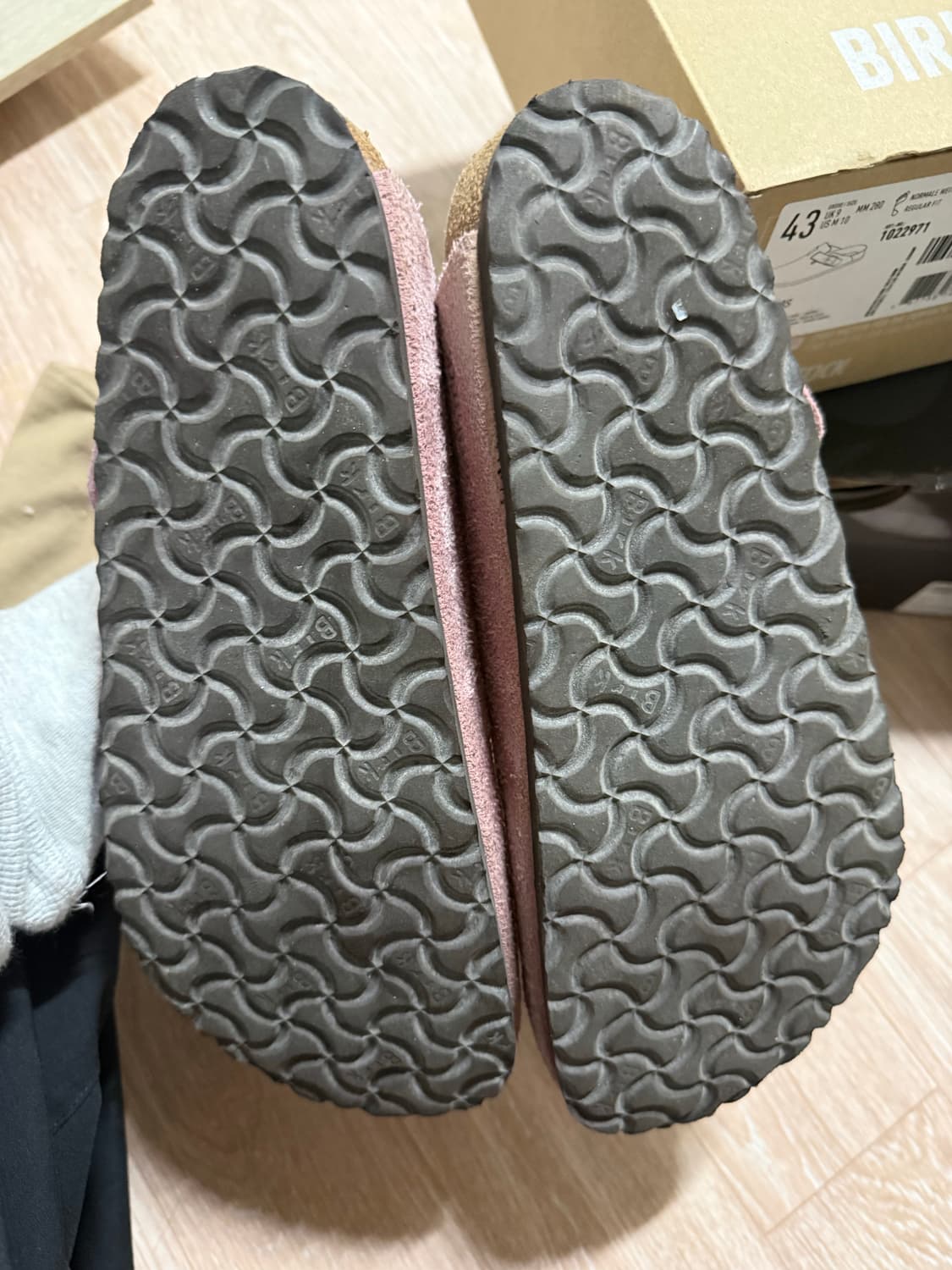 [43] 스투시 x 버켄스탁 보스턴 핑크  상품이미지5