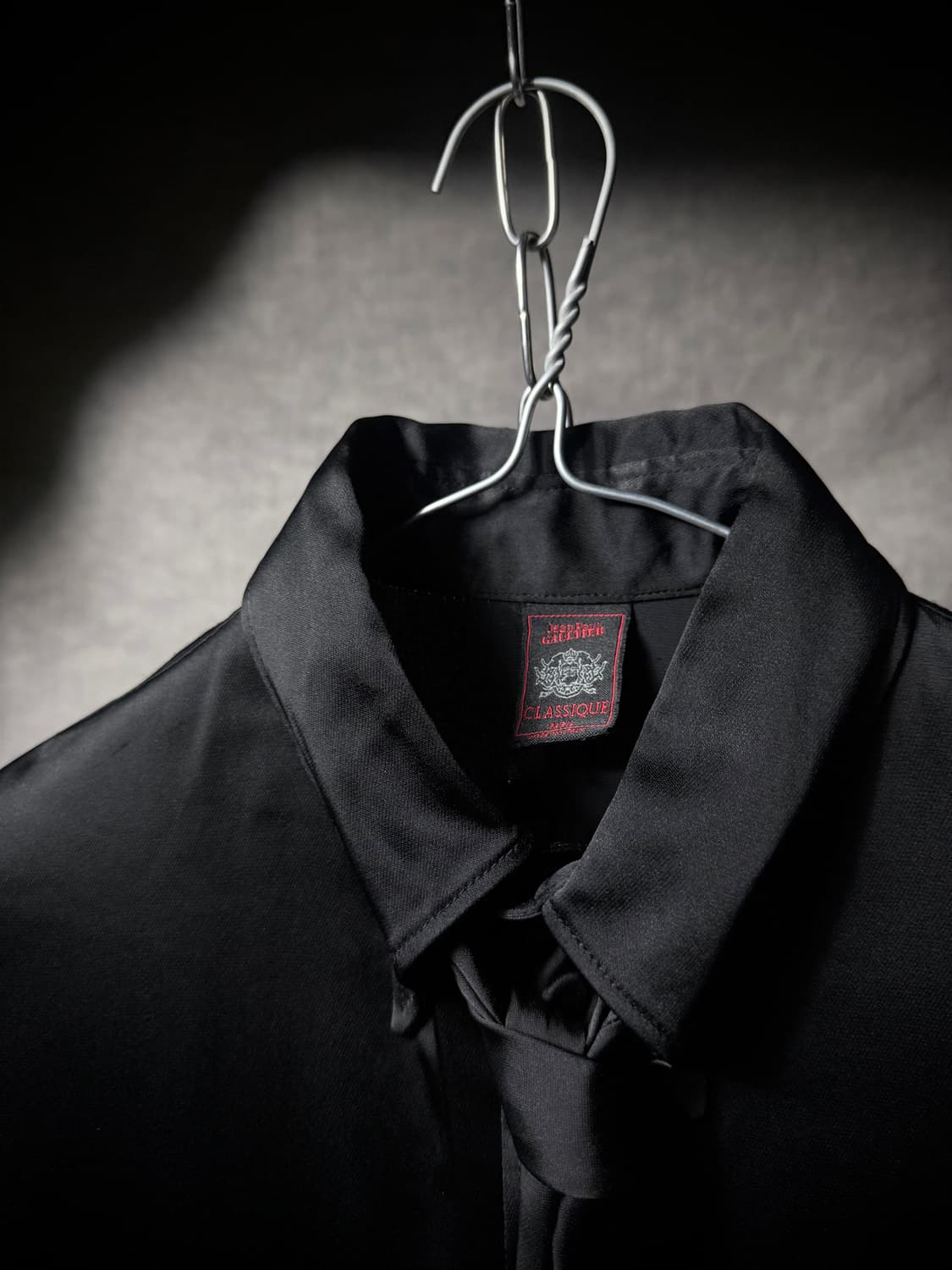 JPG 02SS Classique The Tie Satin Shirt 상품이미지5