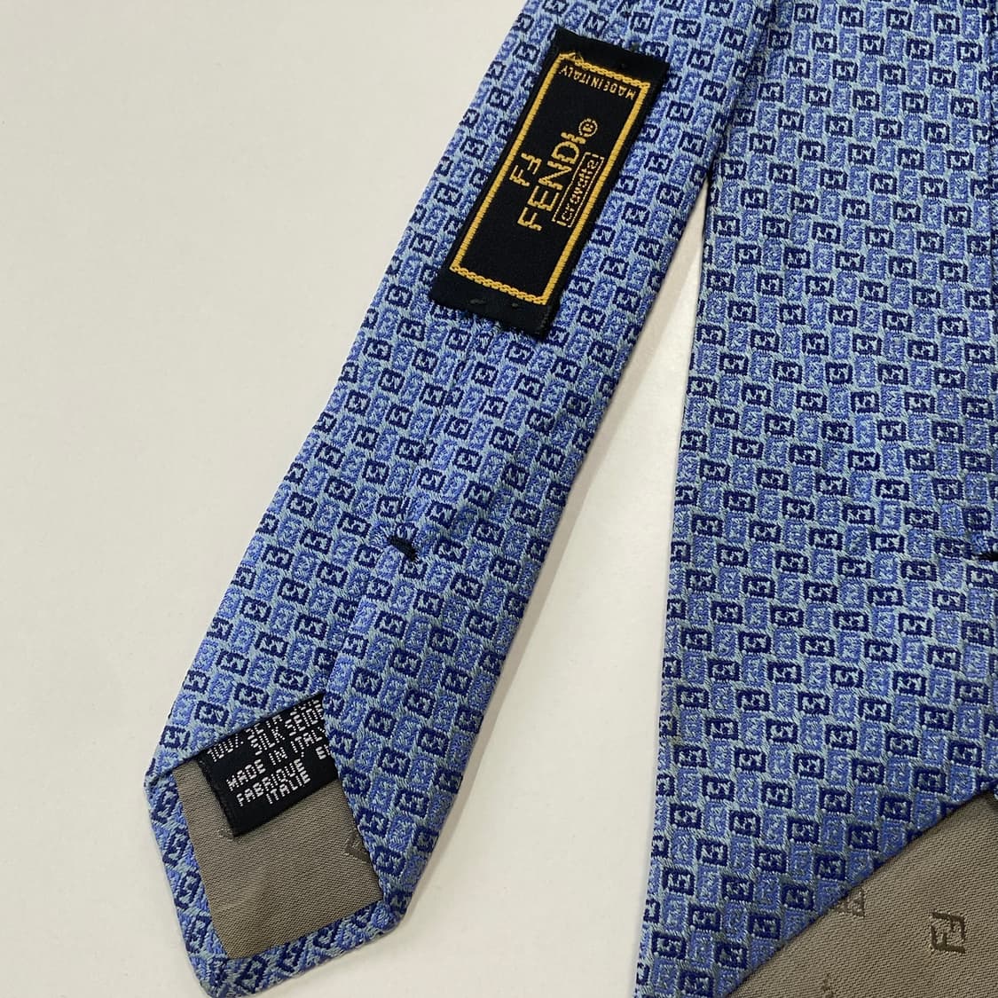 펜디 (FENDI) FF 모노그램 정품 명품 넥타이 상품이미지4