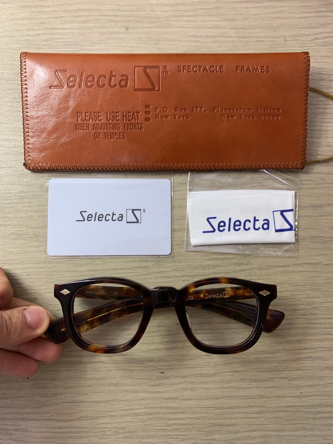 [46] Selecta 셀렉타 WRITER 라이터 안경 상품이미지1