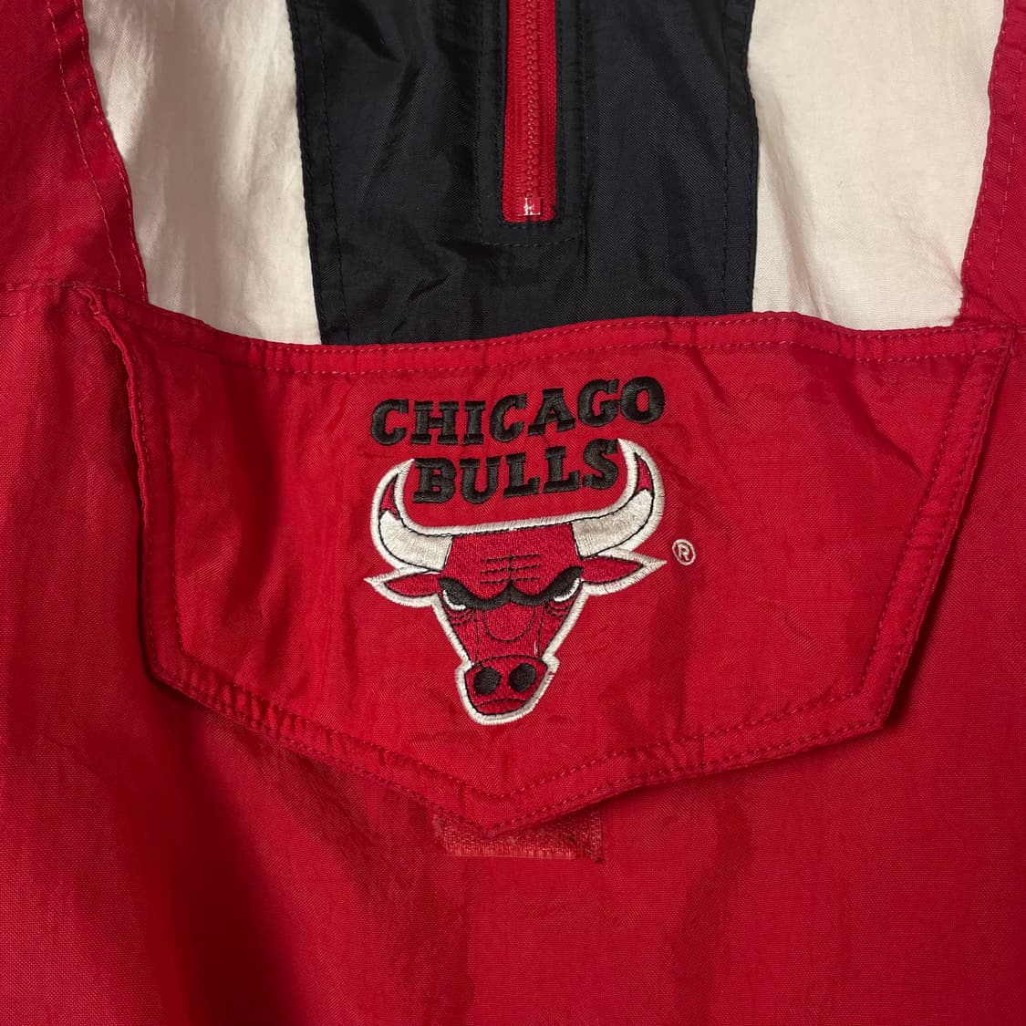 스타터 NBA 시카고불스 아노락 점퍼 자켓 L 상품이미지5