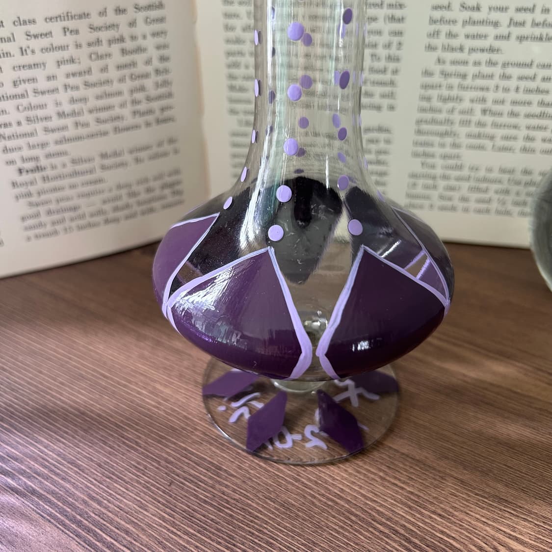 핸드페인티드 미국 빈티지 화병 상품이미지9