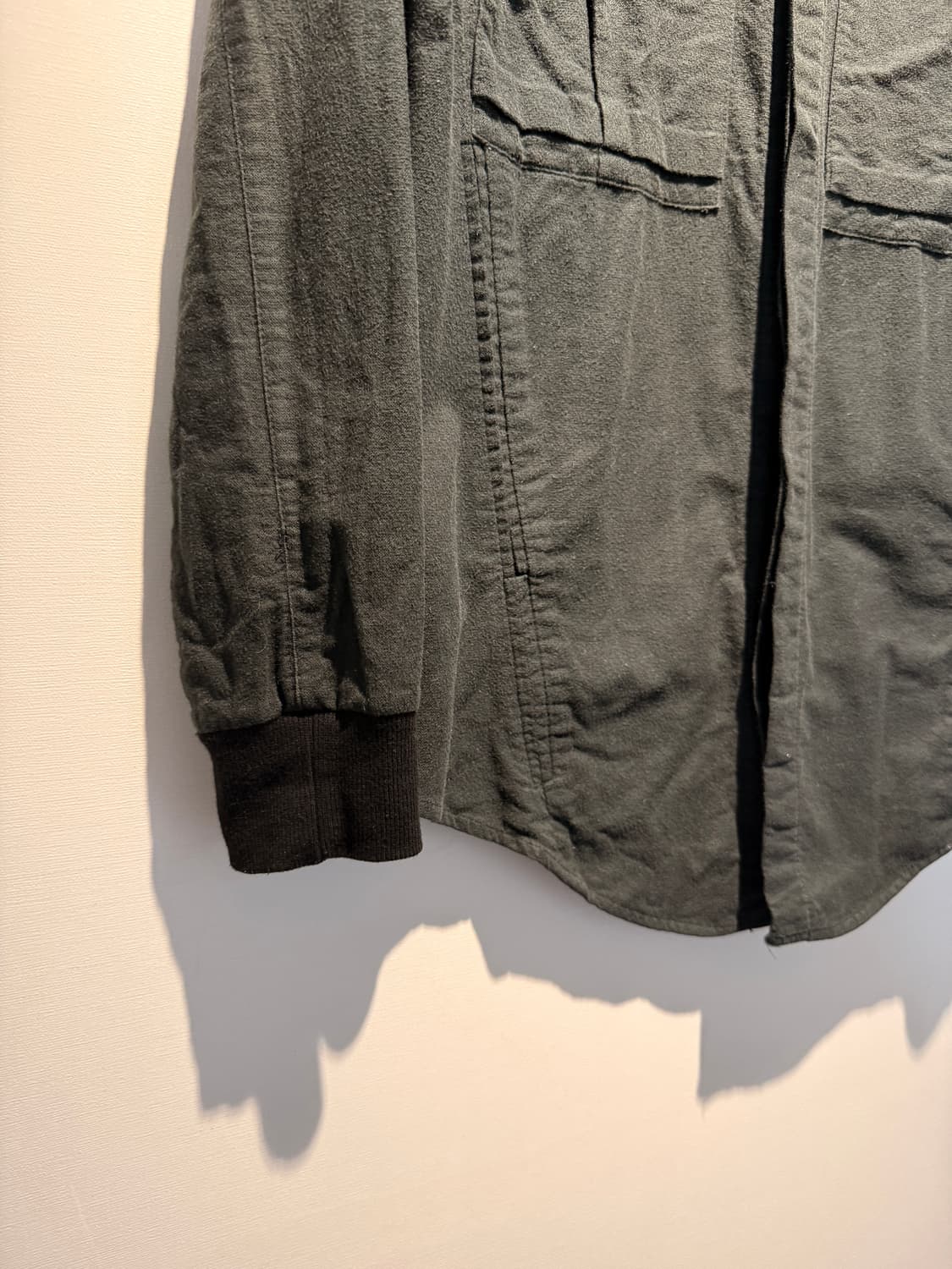 17AW Re-Edition Back Zip Fringe Shirt 상품이미지3