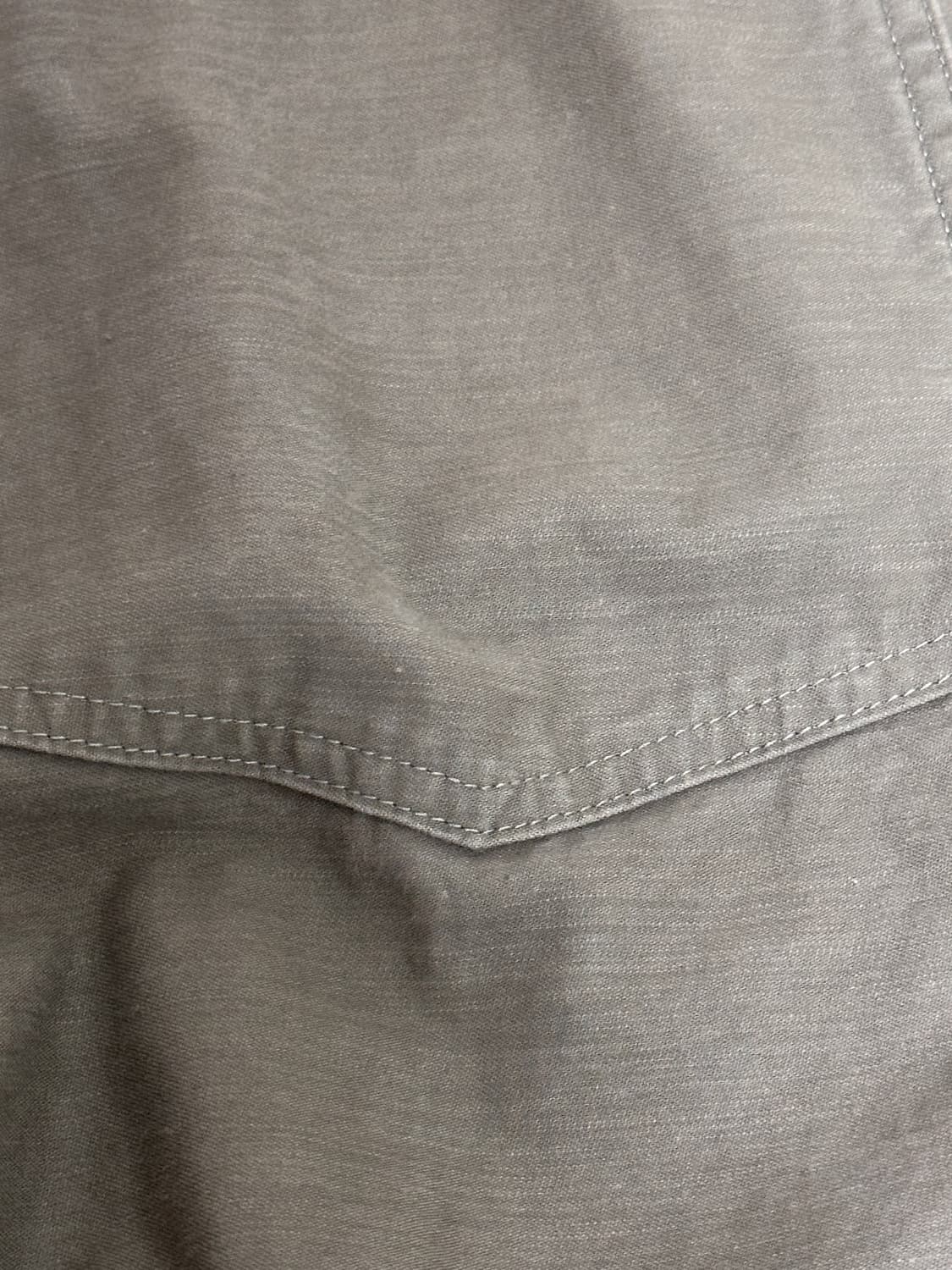 택포) 포스트오버롤즈 아미팬츠 빈티지 새틴 올리브 L 상품이미지3