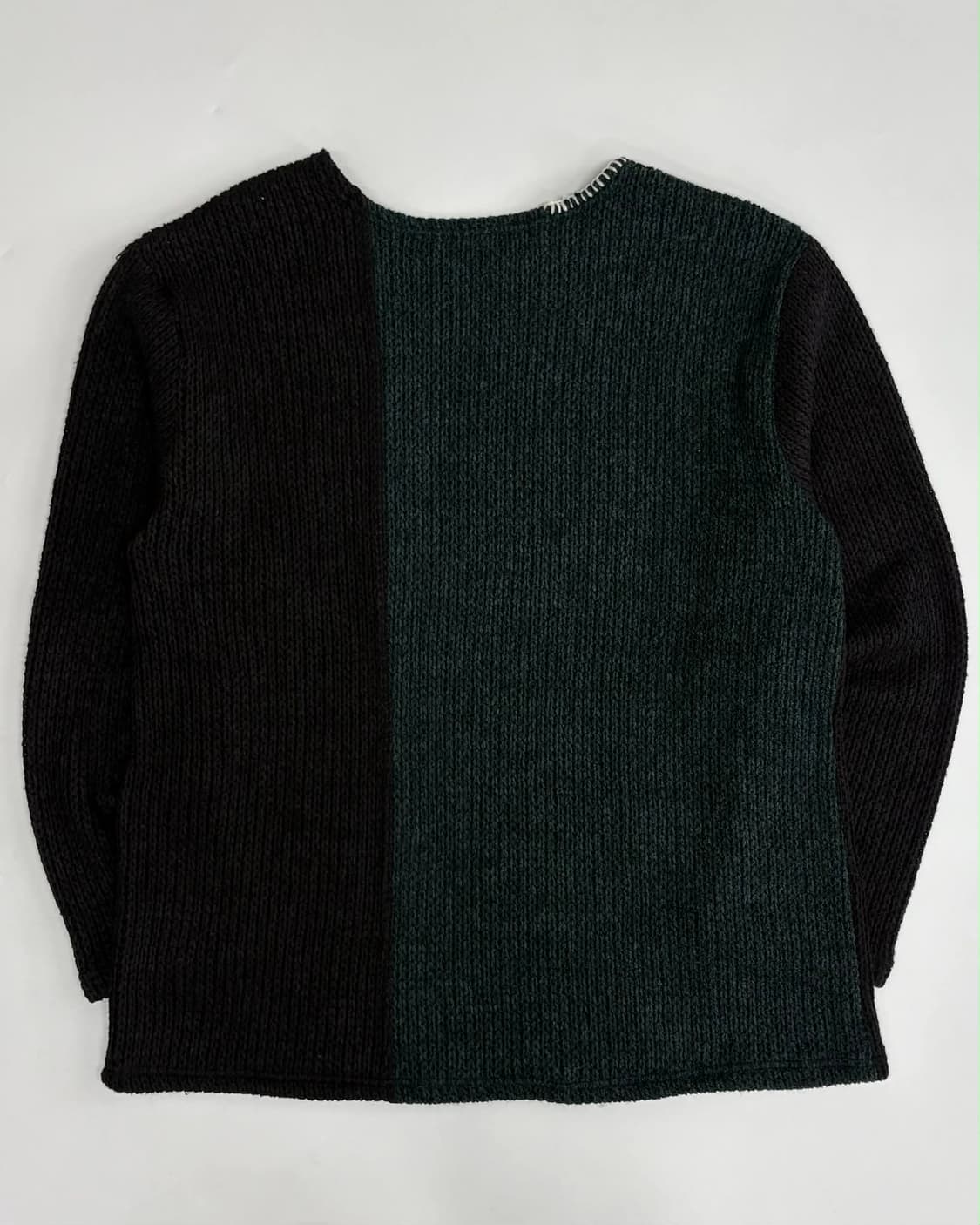 [L] 앤더슨벨 콘트라스트 바론 보트넥 니트 상품이미지4