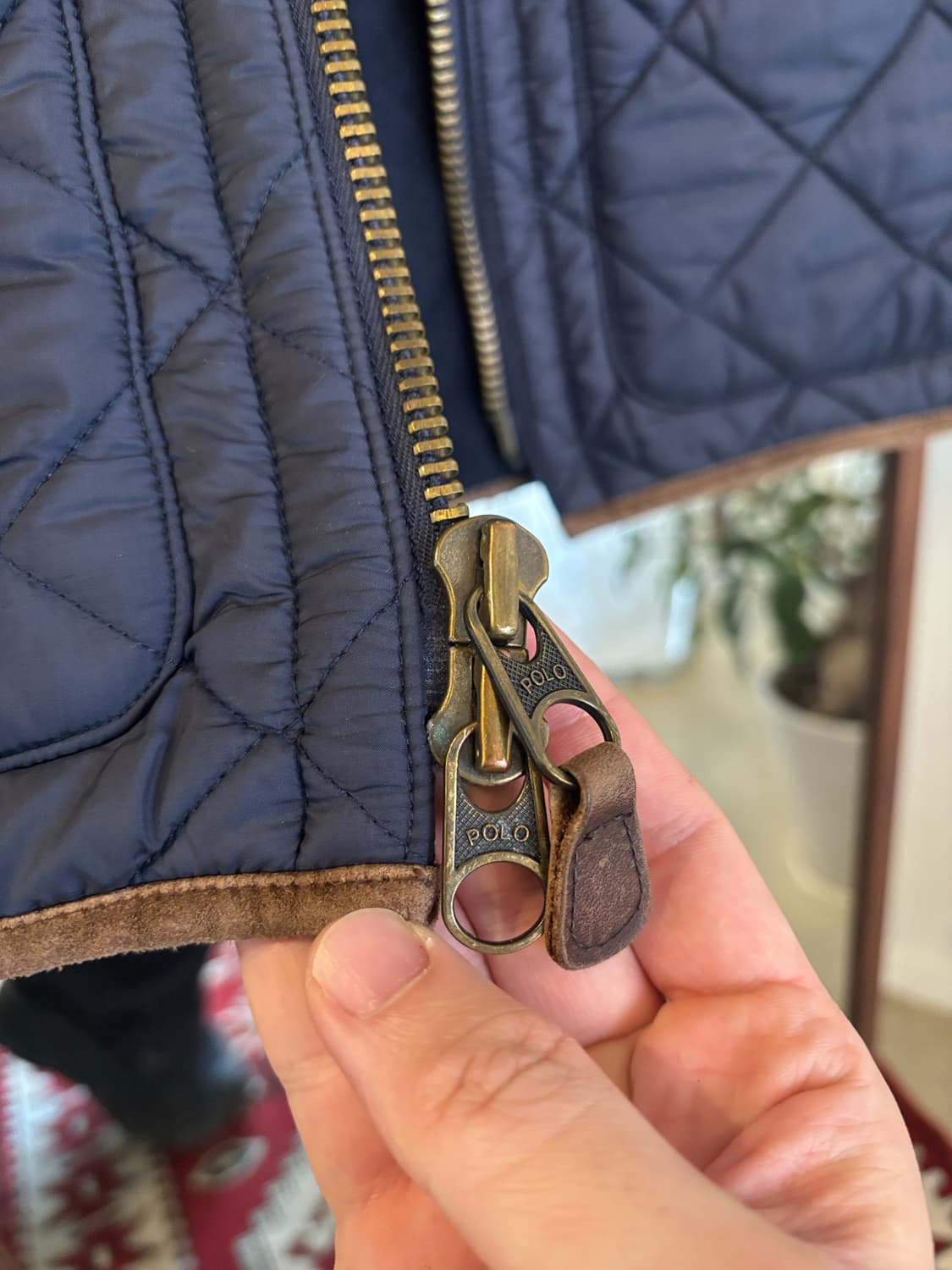 폴로 랄프로렌 네이비 퀼팅 자켓 상품이미지4