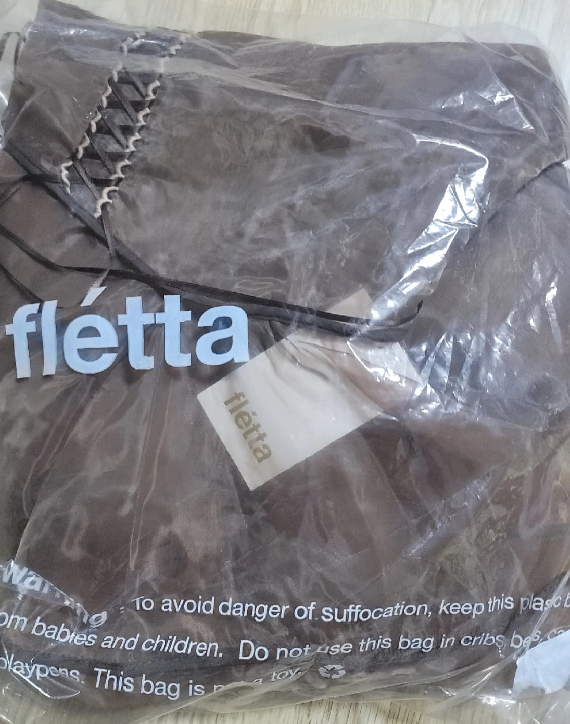 fletta 플레따 95_Lace up Organza Dress (BR) 상품이미지6
