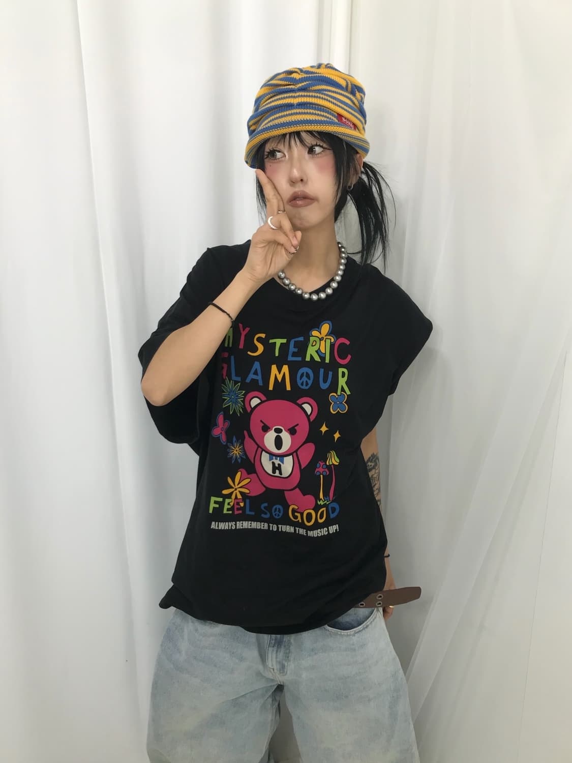 Hysteric Glamour Fxxk Bear T-shirt 상품이미지2