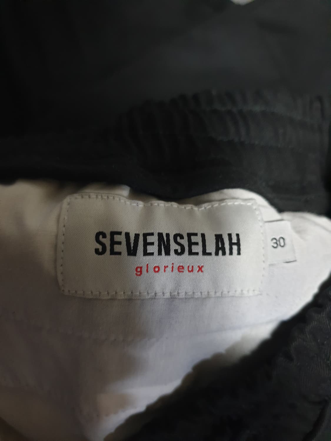 세븐셀라 세미와이드 카고팬츠 블랙 (30) 상품이미지6