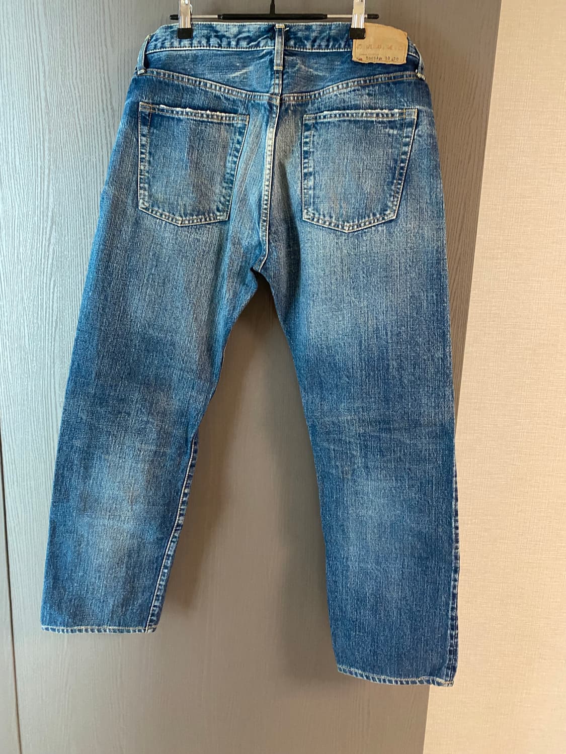 옴니갓 데님팬츠 중청 상품이미지4