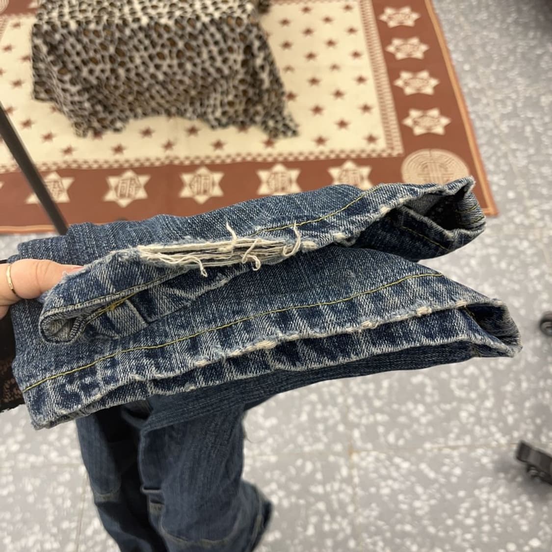 카르뱅 올드스쿨 스트릿 힙합 멀티포켓 워크 카고팬츠 32인치 C08952 상품이미지8