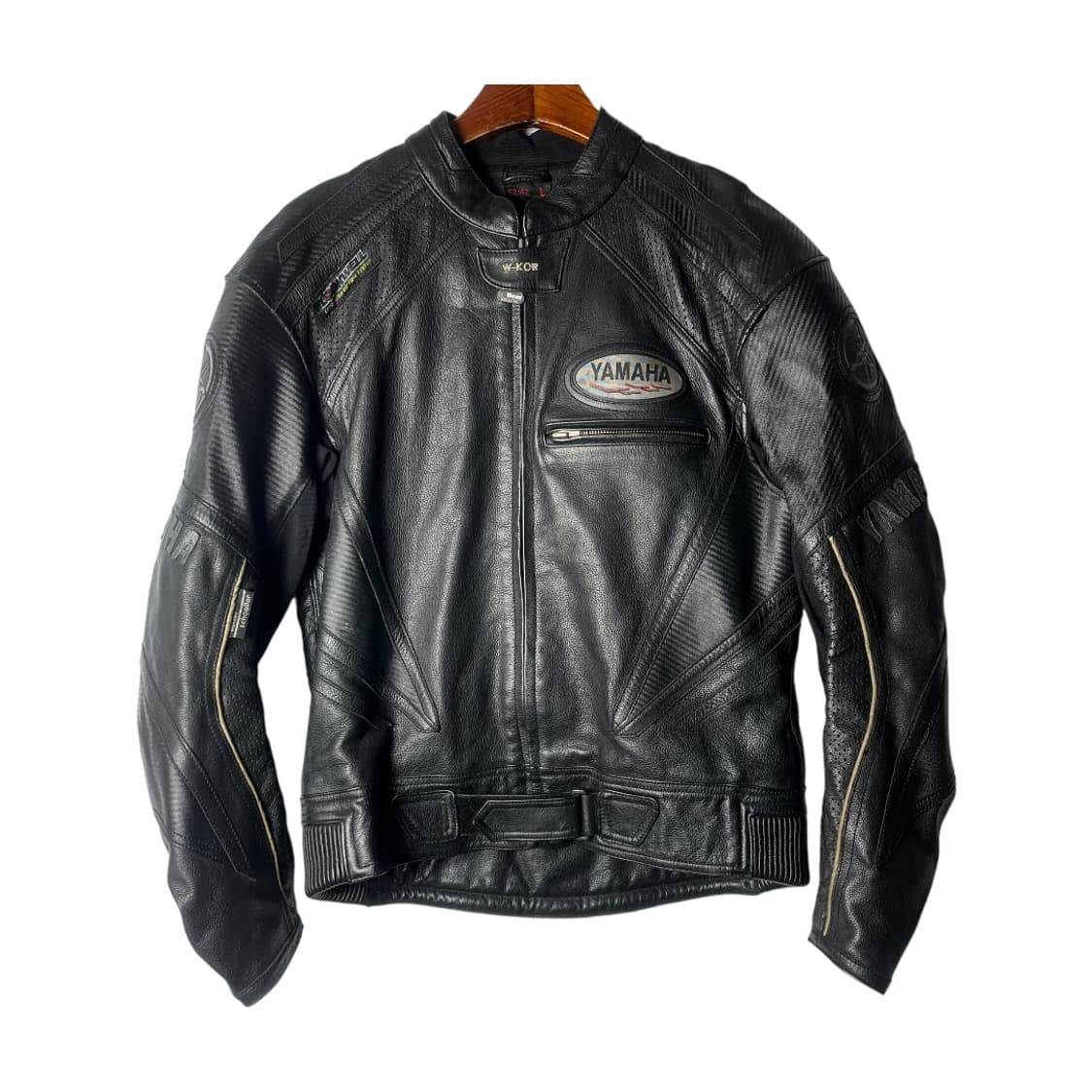 [Yamaha] 야마하 OG 프로텍터 레더 바이커자켓 상품이미지1