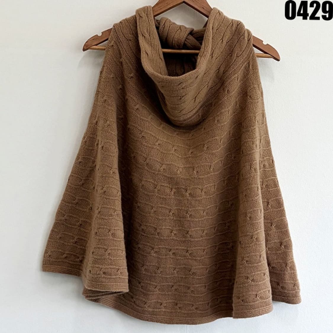 폴로 랄프로렌 케이블 니트 프레피룩 브라운 S 0429 상품이미지8