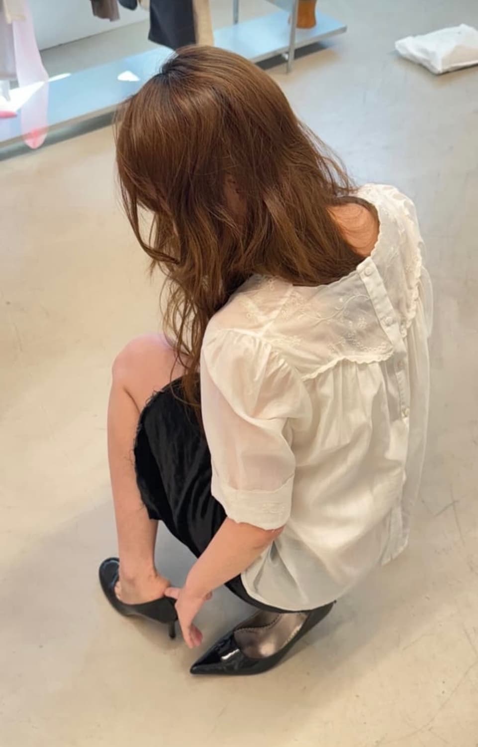 Chiyagi 오간자 블라우스 set 상품이미지1