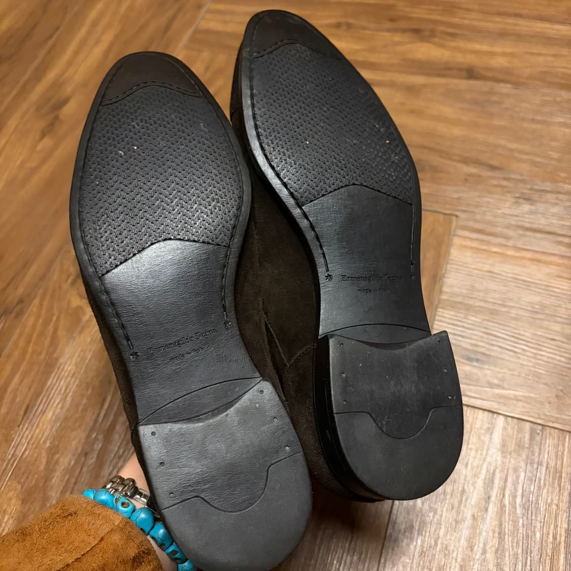 ERMENEGILDO ZEGNA SUEDE CAP TOE OXFORD 상품이미지4