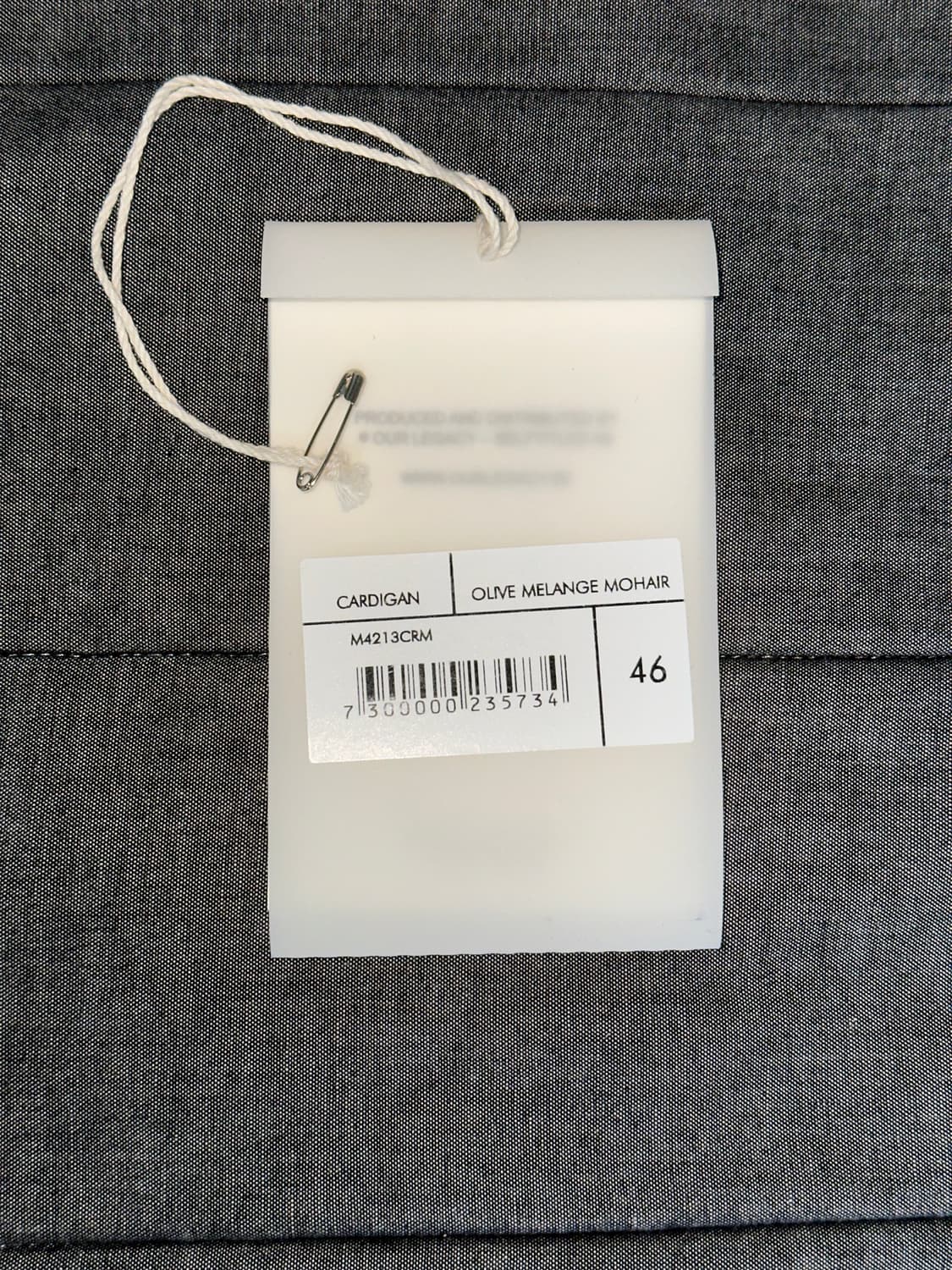 아워레가시 모헤어 가디건 올리브 [46] 상품이미지2