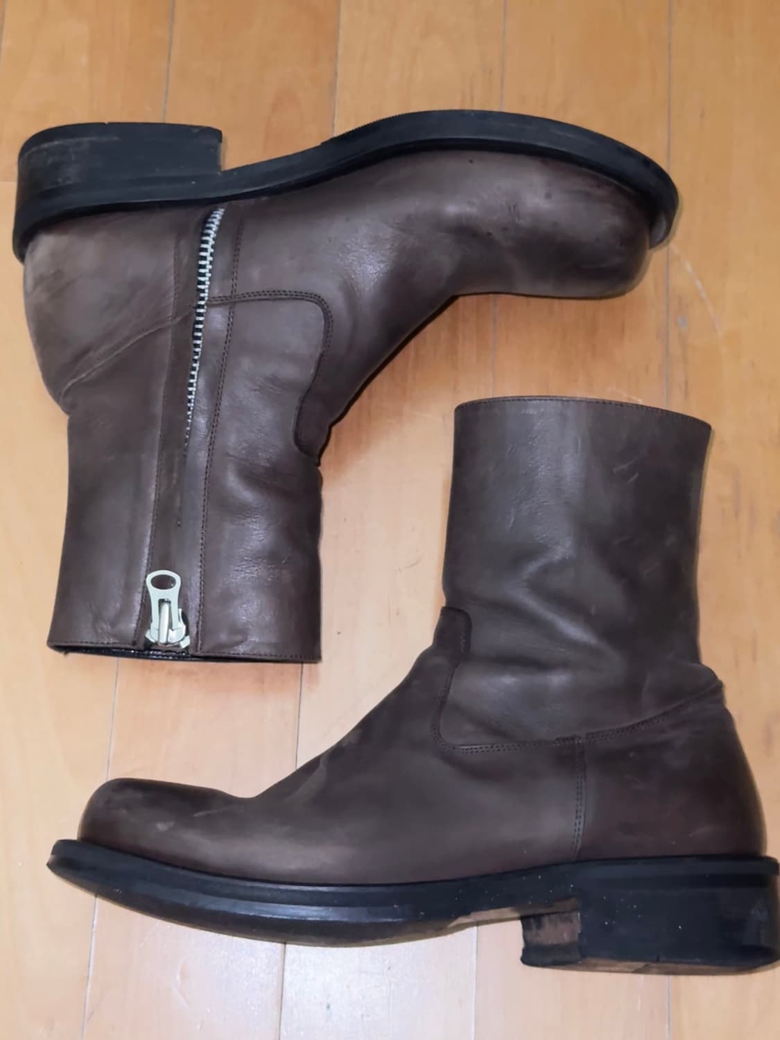 mmrb 크랙부츠 브라운 상품이미지3