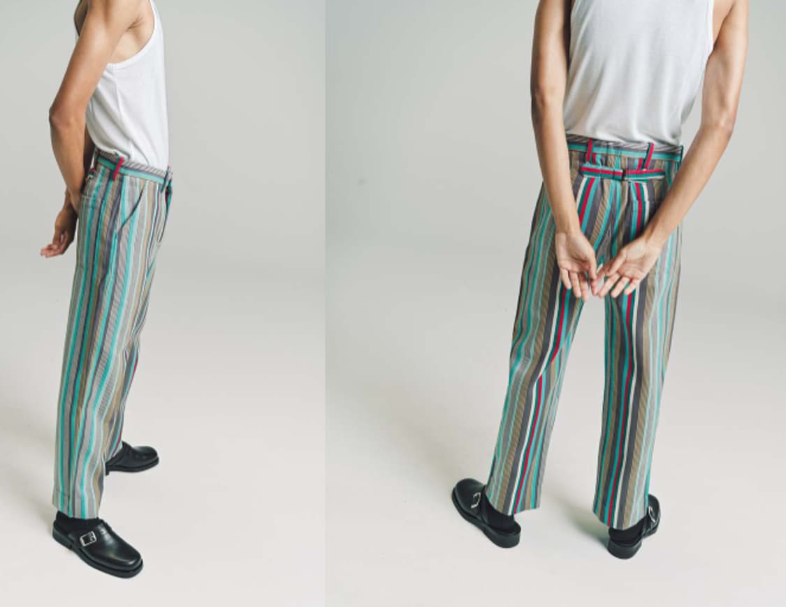 Bode KOLKATA stripe trousers 상품이미지1